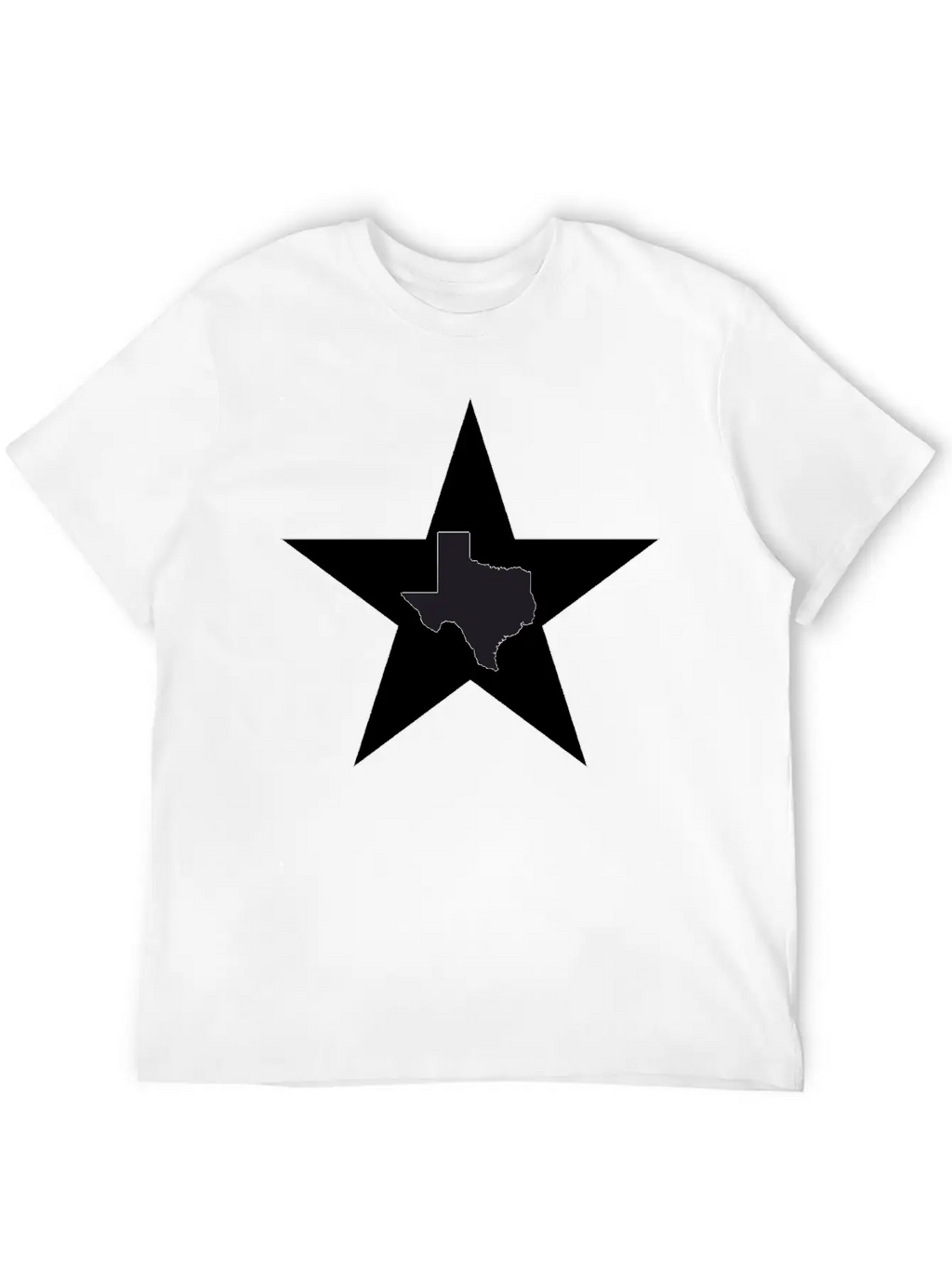 Texas Big Lone Star Black T-Shirt Classic Cotton Tee – Unisex Comfort For Any Season