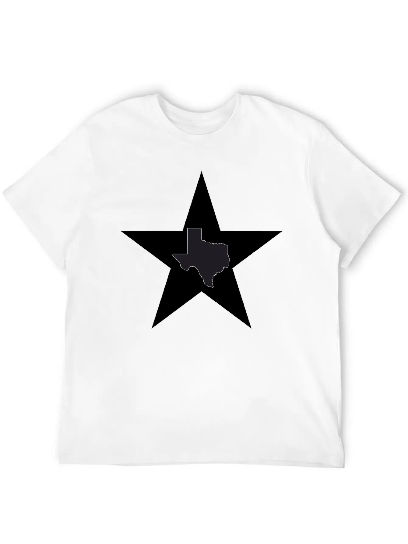 Texas Big Lone Star Black T-Shirt Classic Cotton Tee – Unisex Comfort For Any Season