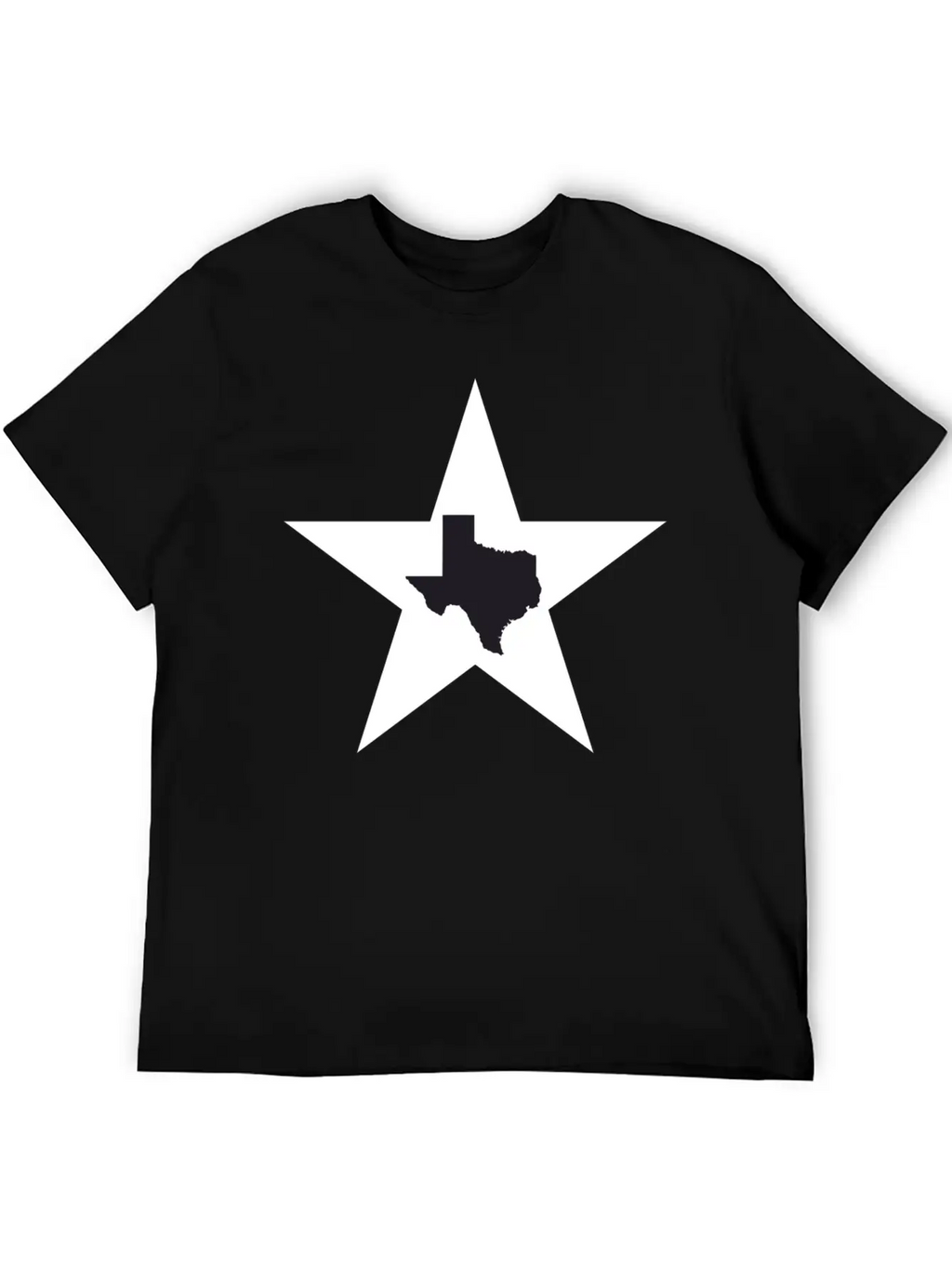 Texas Big Lone Star Black T-Shirt Classic Cotton Tee – Unisex Comfort For Any Season