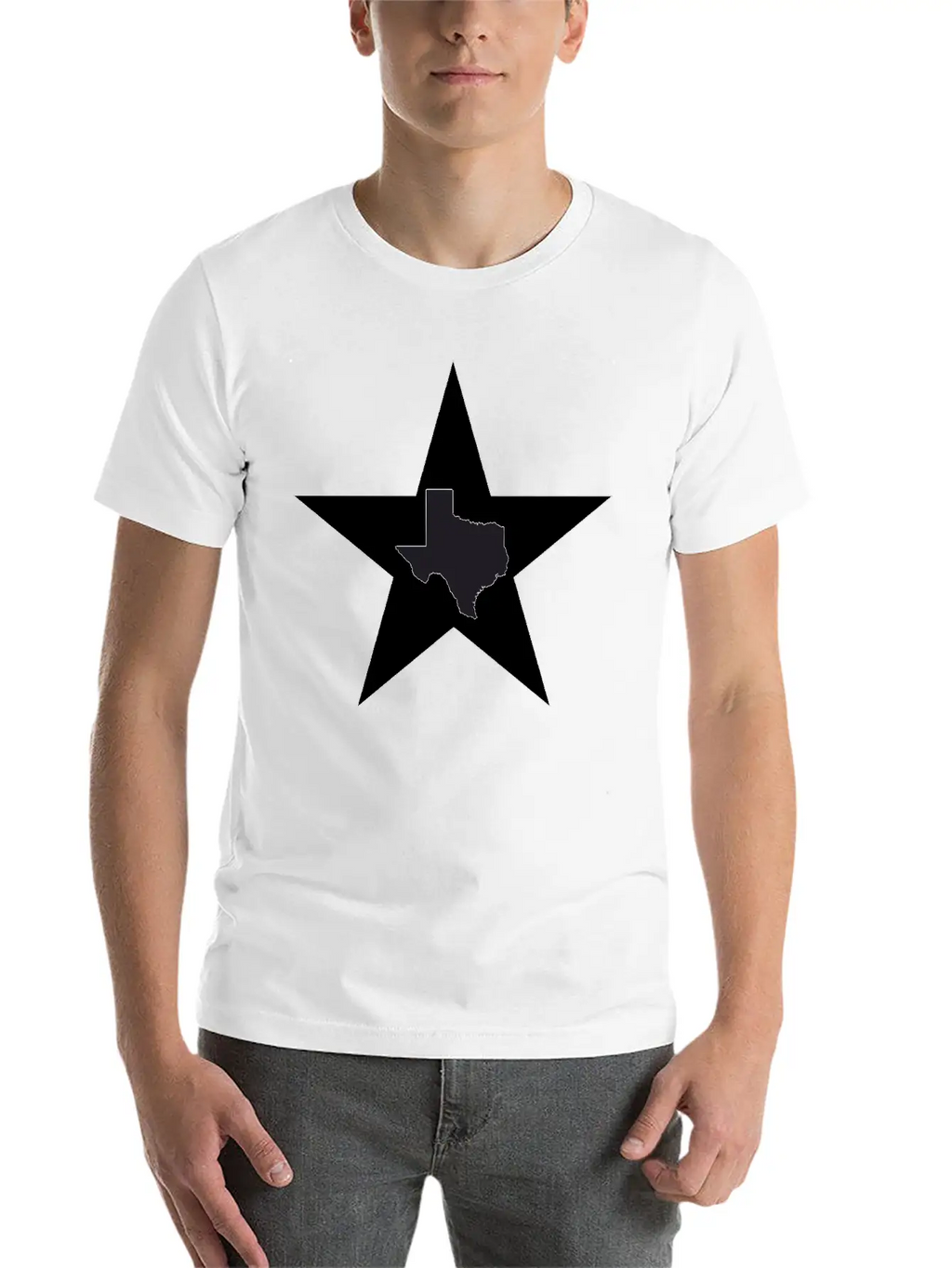 Texas Big Lone Star Black T-Shirt Classic Cotton Tee – Unisex Comfort For Any Season