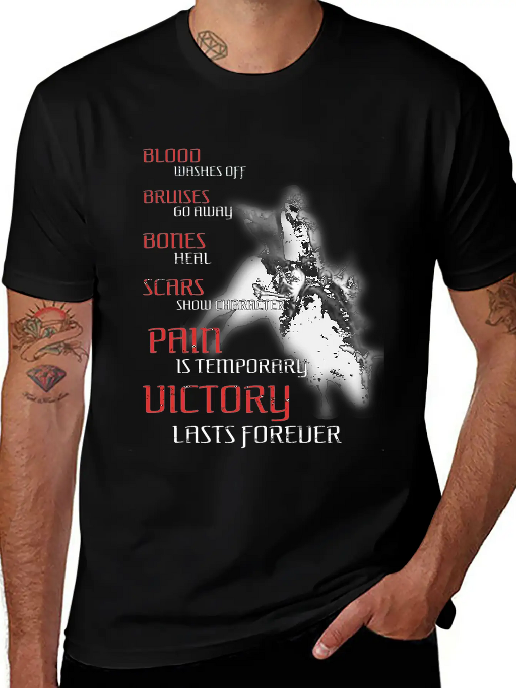 Texas Cowboy Rodeo Bull Fighter Pain Is Temporary Essential Cotton Tee For Daily Outfits – Unisex Style