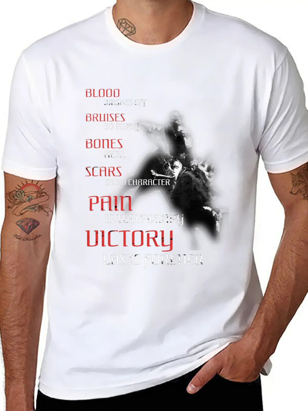 Texas Cowboy Rodeo Bull Fighter Pain Is Temporary Essential Cotton Tee For Daily Outfits – Unisex Style