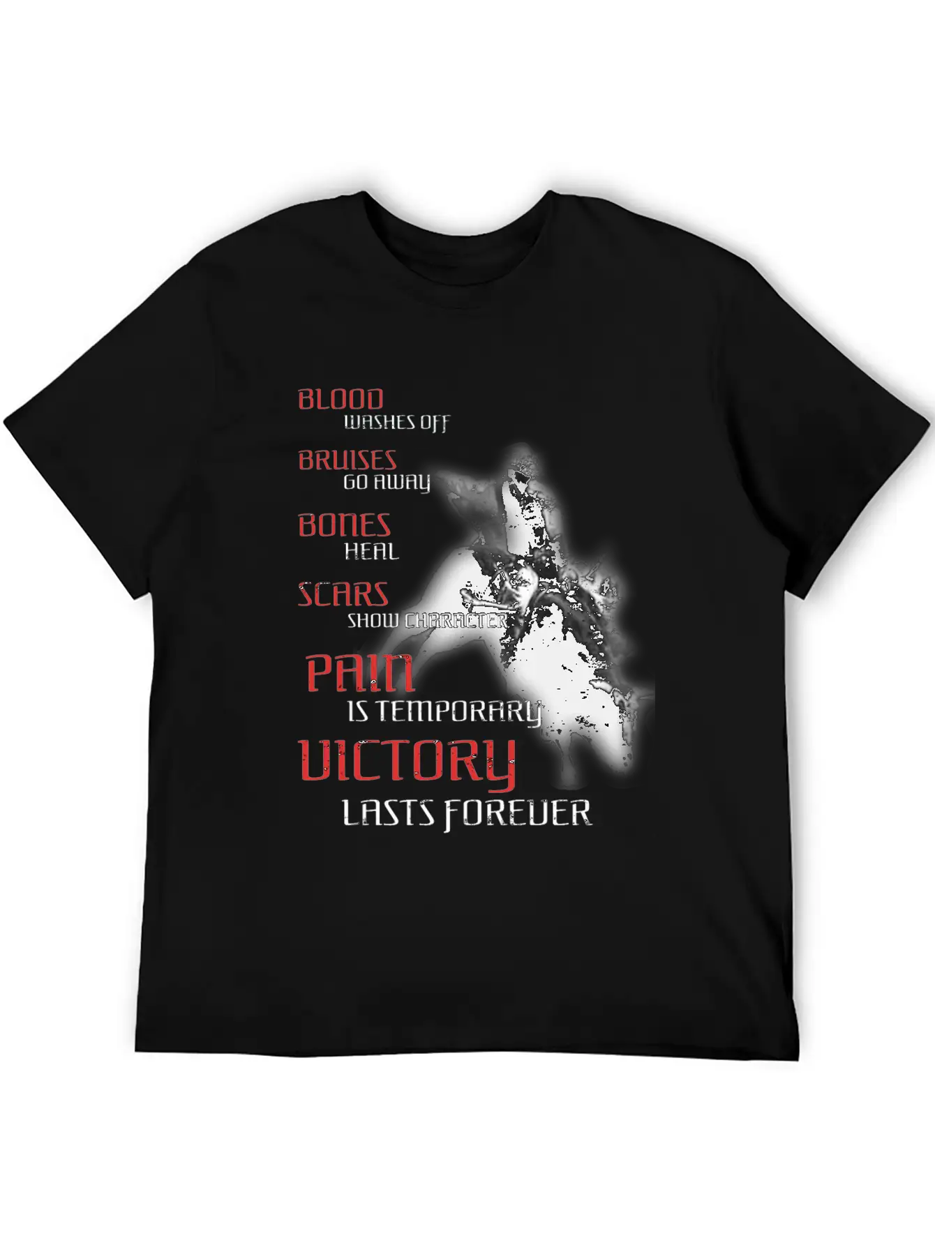 Texas Cowboy Rodeo Bull Fighter Pain Is Temporary Essential Cotton Tee For Daily Outfits – Unisex Style