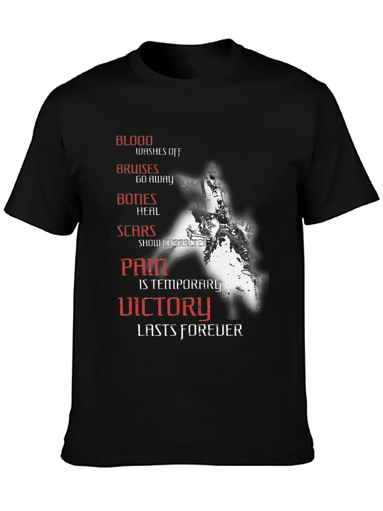 Texas Cowboy Rodeo Bull Fighter Pain Is Temporary Essential Cotton Tee For Daily Outfits – Unisex Style