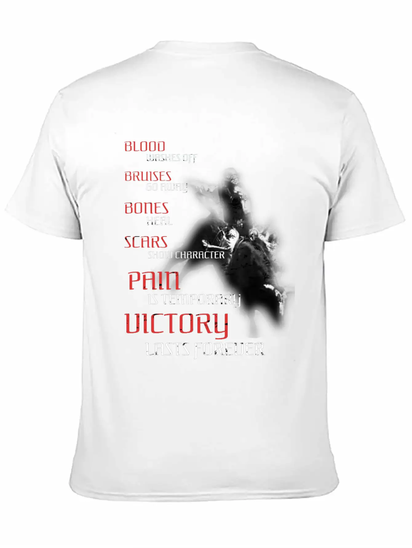 Texas Cowboy Rodeo Bull Fighter Pain Is Temporary Essential Cotton Tee For Daily Outfits – Unisex Style