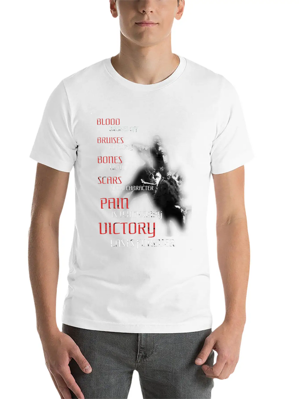 Texas Cowboy Rodeo Bull Fighter Pain Is Temporary Essential Cotton Tee For Daily Outfits – Unisex Style