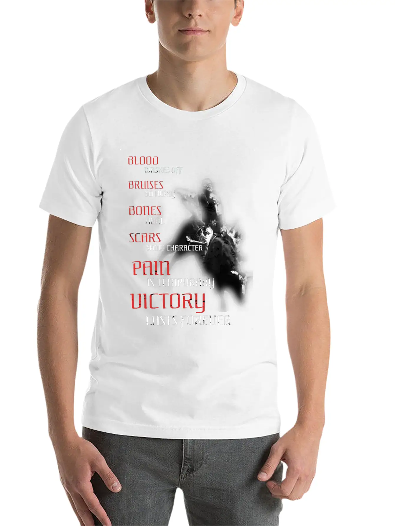 Texas Cowboy Rodeo Bull Fighter Pain Is Temporary Essential Cotton Tee For Daily Outfits – Unisex Style
