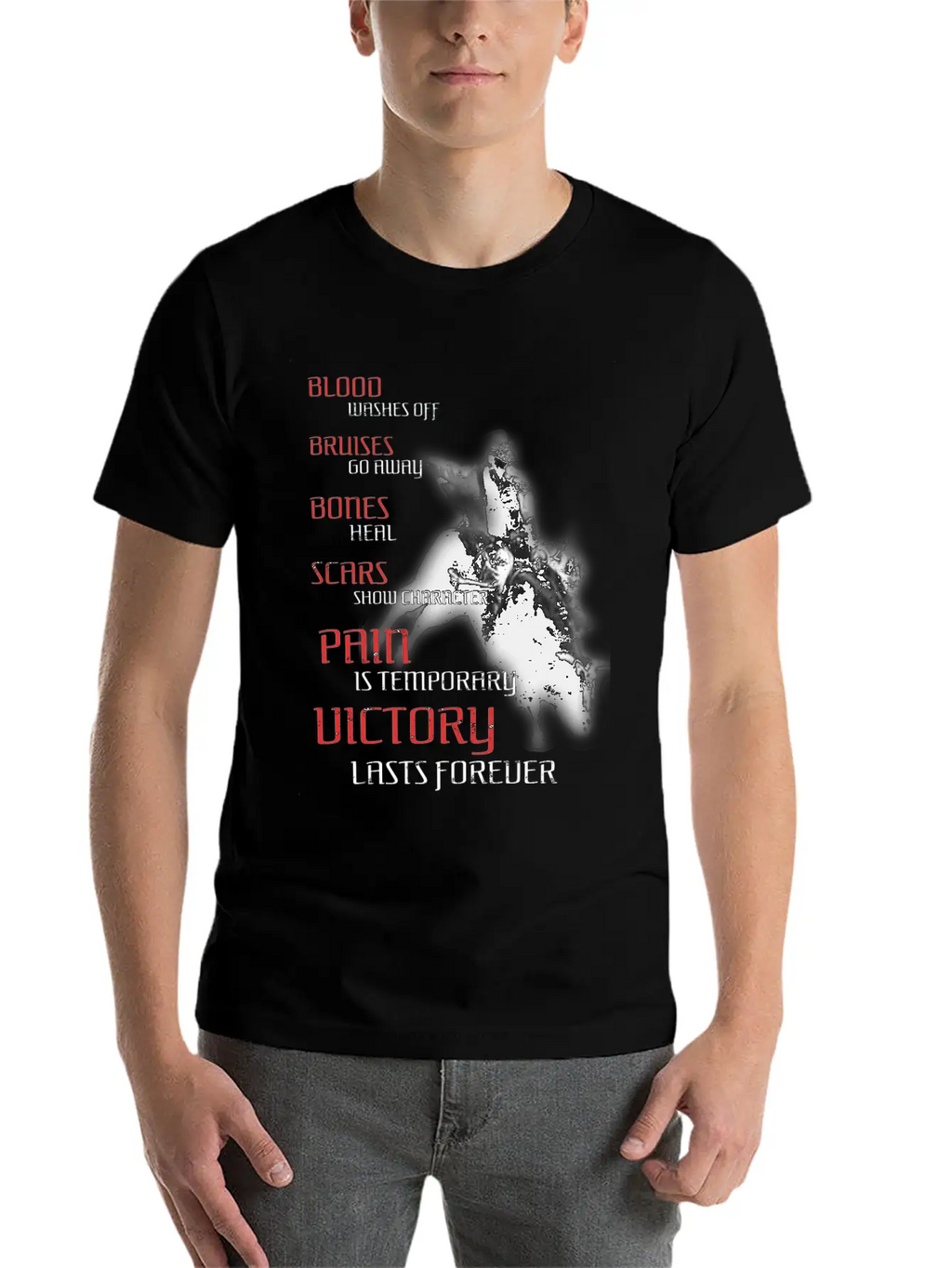 Texas Cowboy Rodeo Bull Fighter Pain Is Temporary Essential Cotton Tee For Daily Outfits – Unisex Style