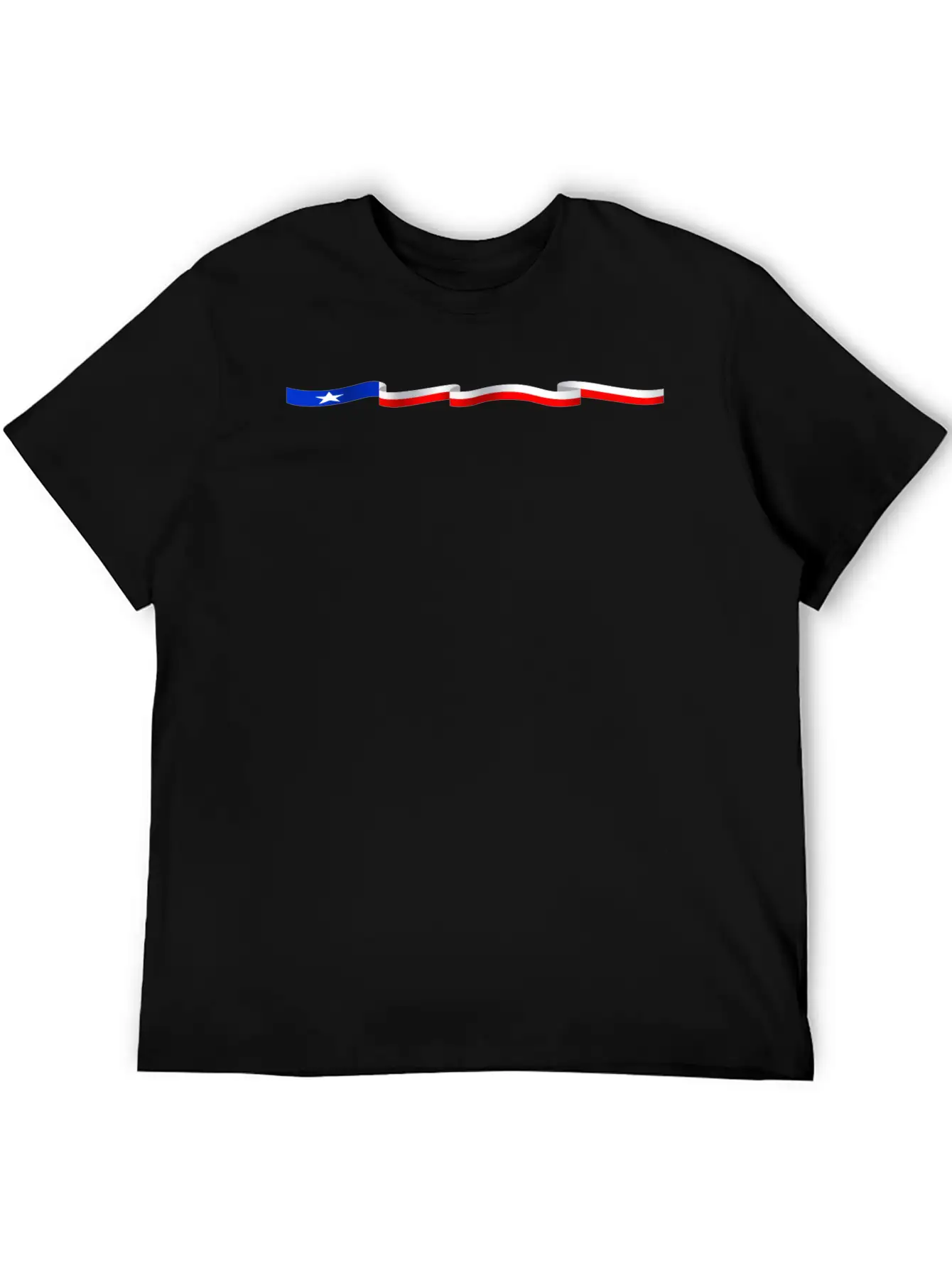 Texas Flag-banner Unisex Casual T-Shirt – Clean Design For Daily Comfort