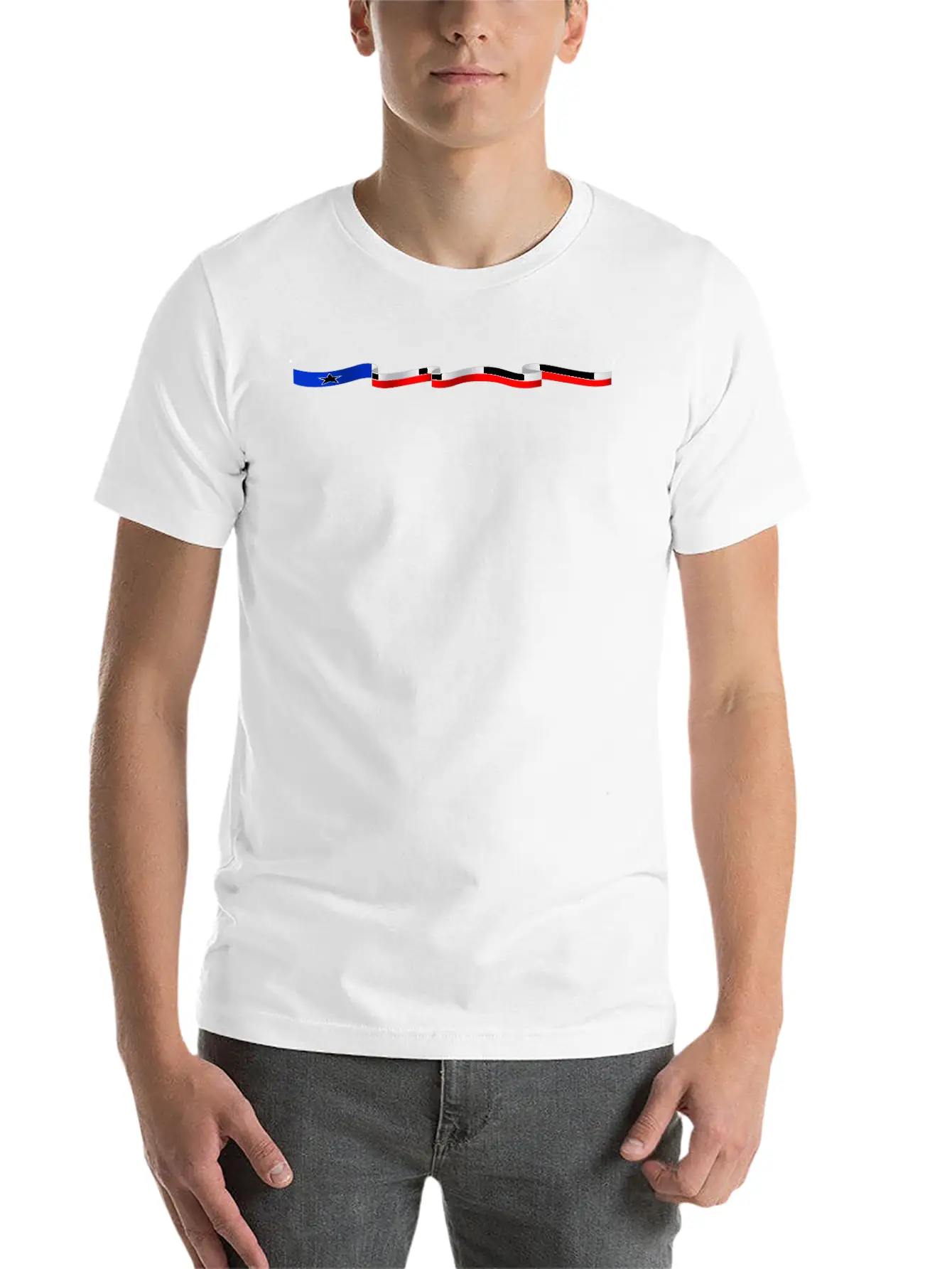 Texas Flag-banner Unisex Casual T-Shirt – Clean Design For Daily Comfort
