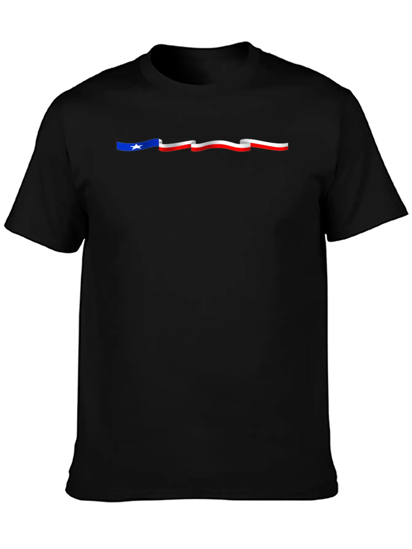 Texas Flag-banner Unisex Casual T-Shirt – Clean Design For Daily Comfort