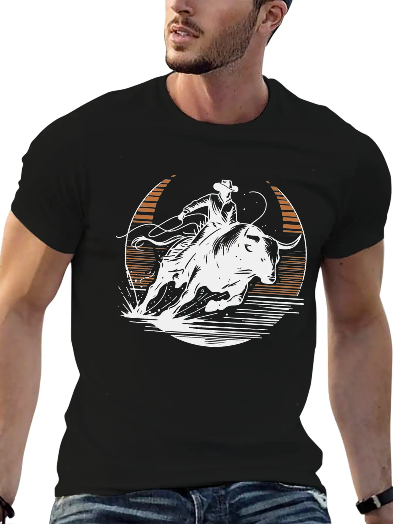 Texas Rodeo Cowboy - 2 Relaxed Everyday Tee – Lightweight And Durable Cotton