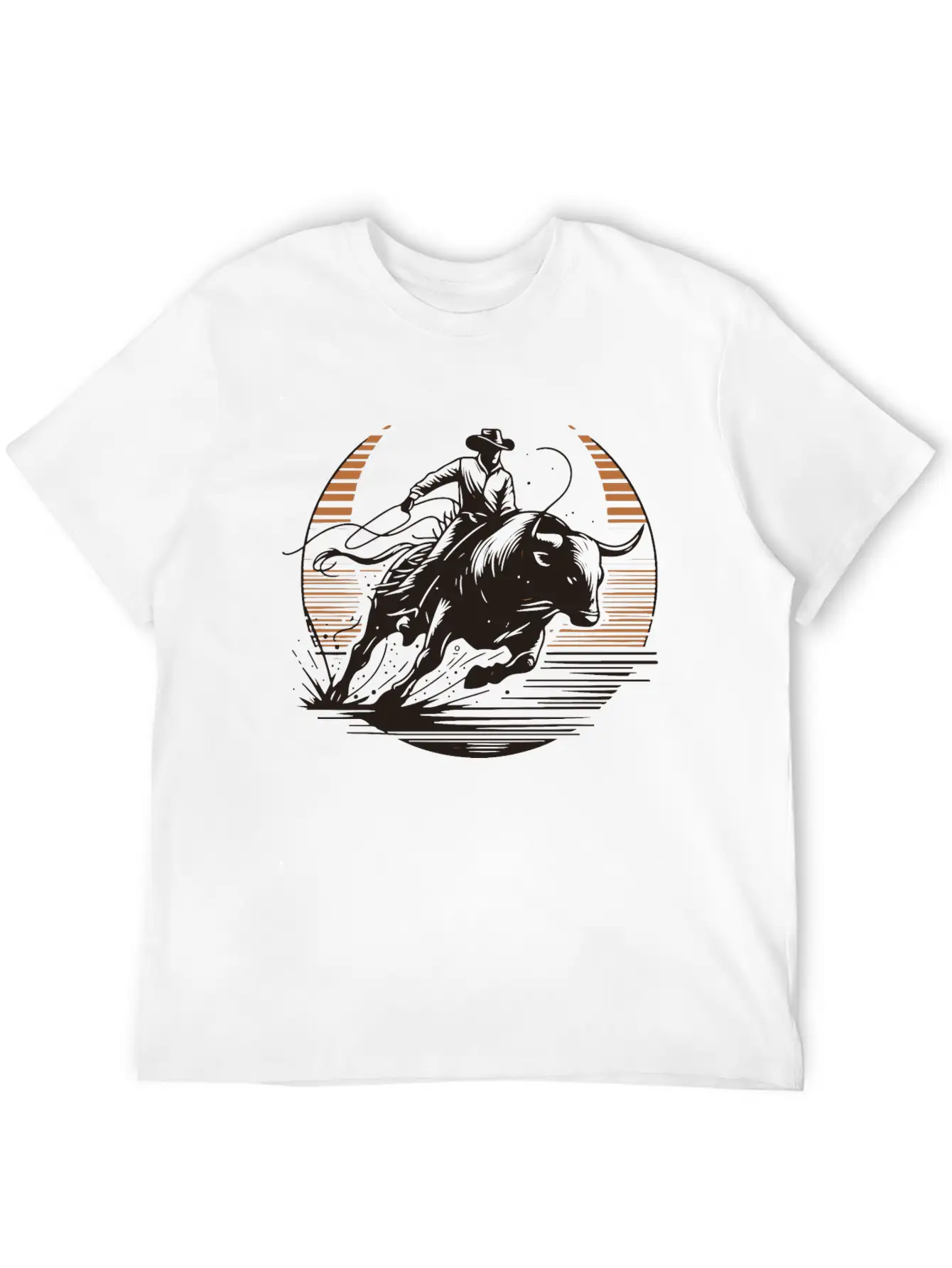 Texas Rodeo Cowboy - 2 Relaxed Everyday Tee – Lightweight And Durable Cotton
