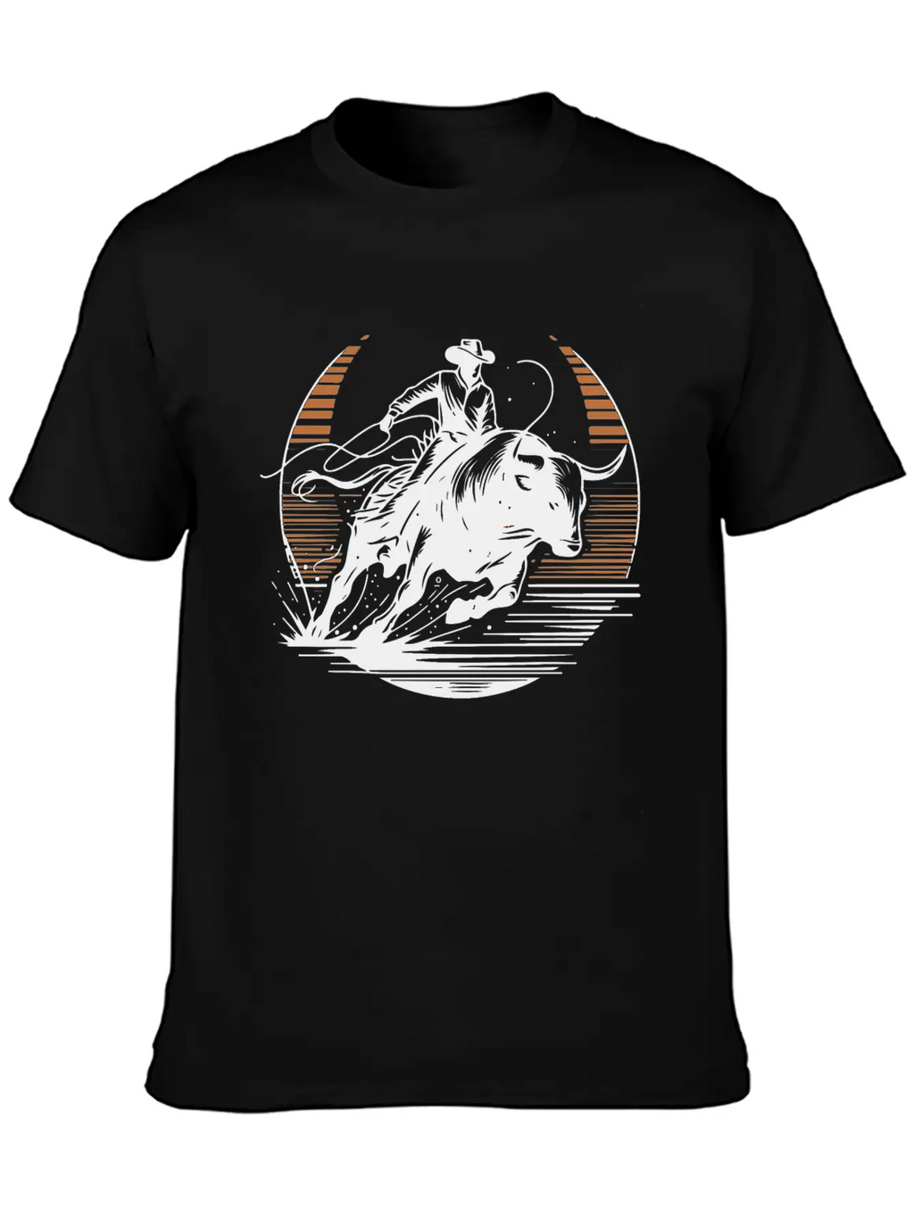 Texas Rodeo Cowboy - 2 Relaxed Everyday Tee – Lightweight And Durable Cotton