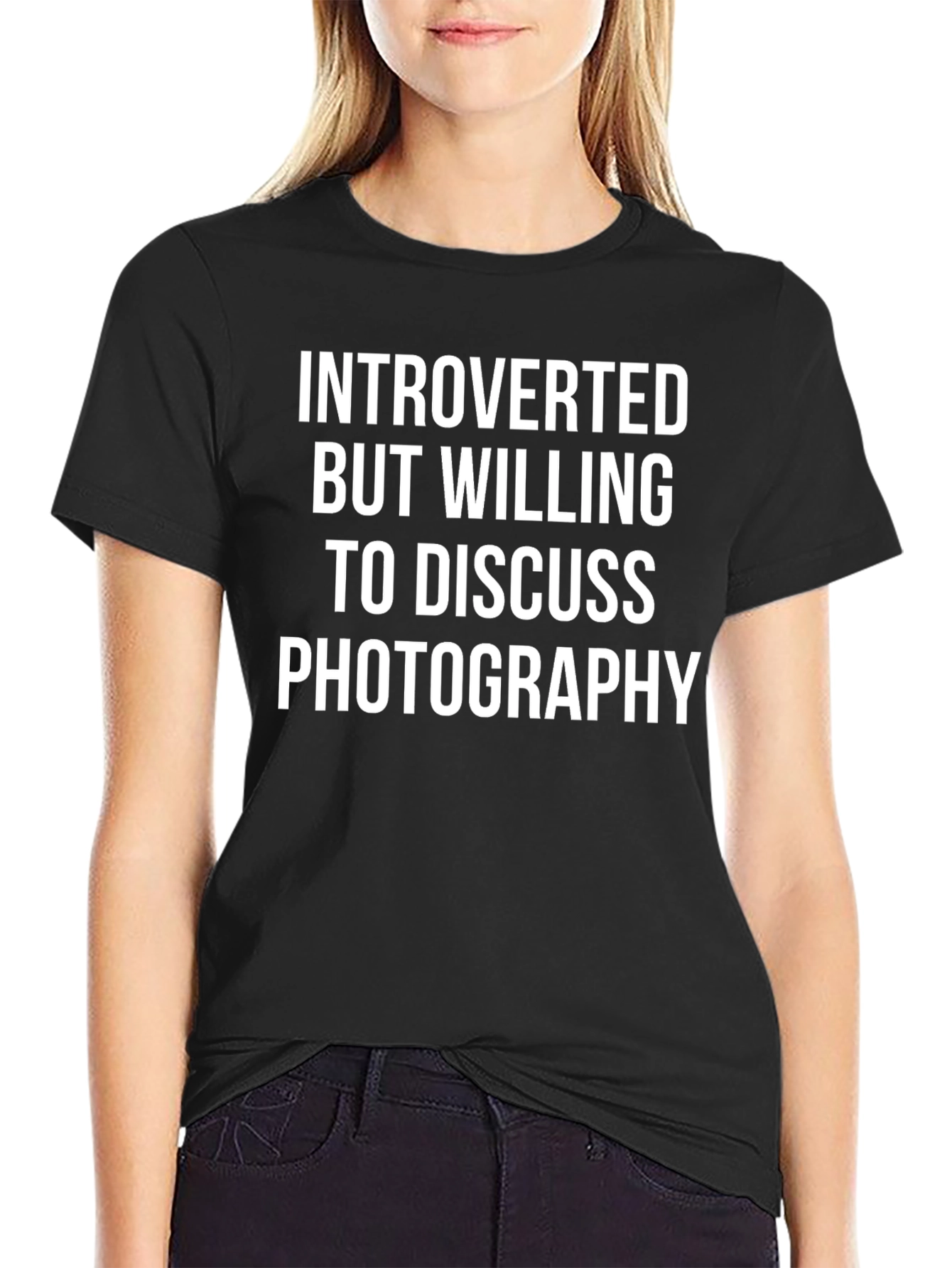 Introverted Photography T-Shirt - Discuss Photography