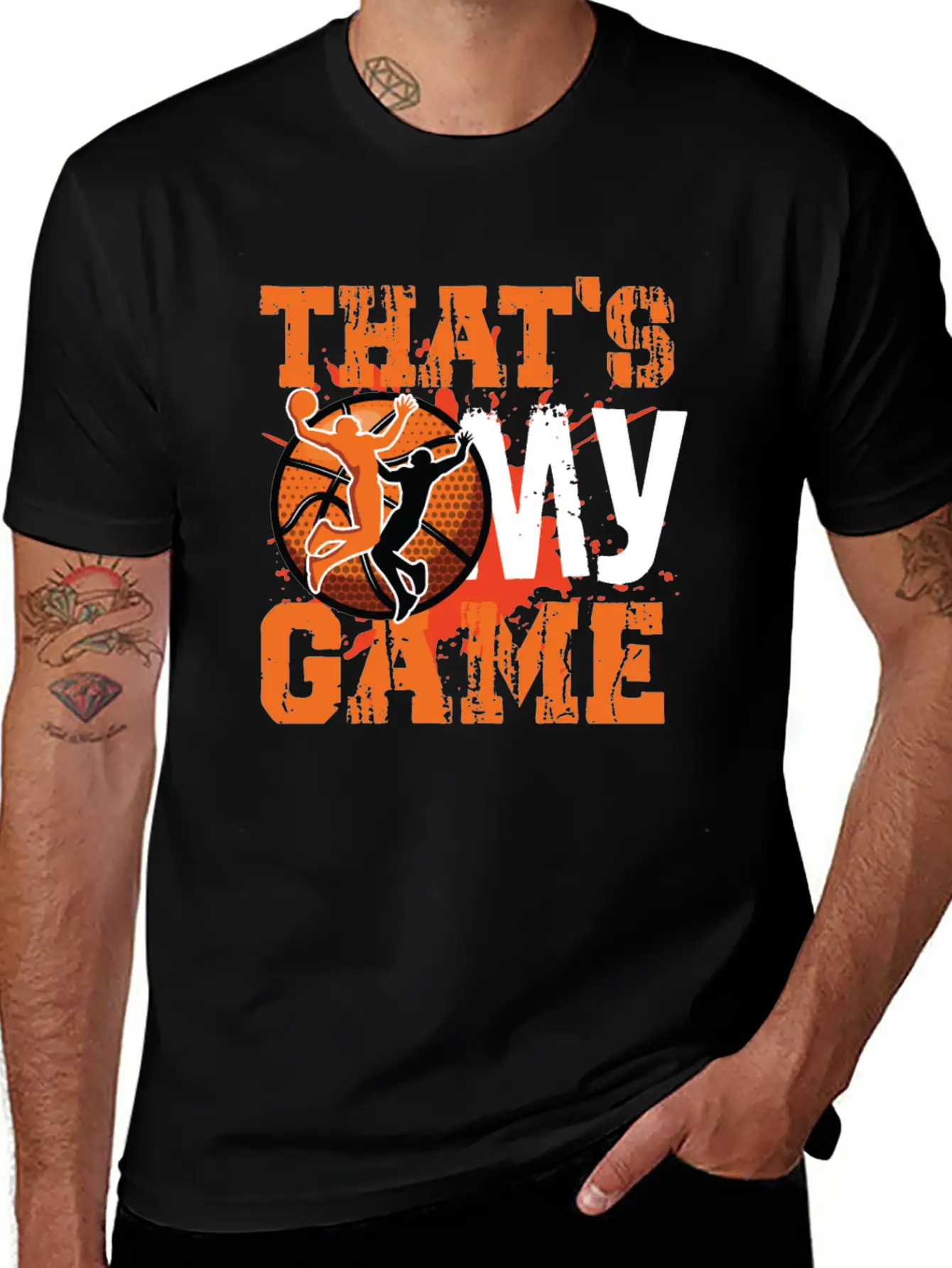 That S My Game Basketball Stylish Everyday T-Shirt – Unisex Basic Cotton Tee