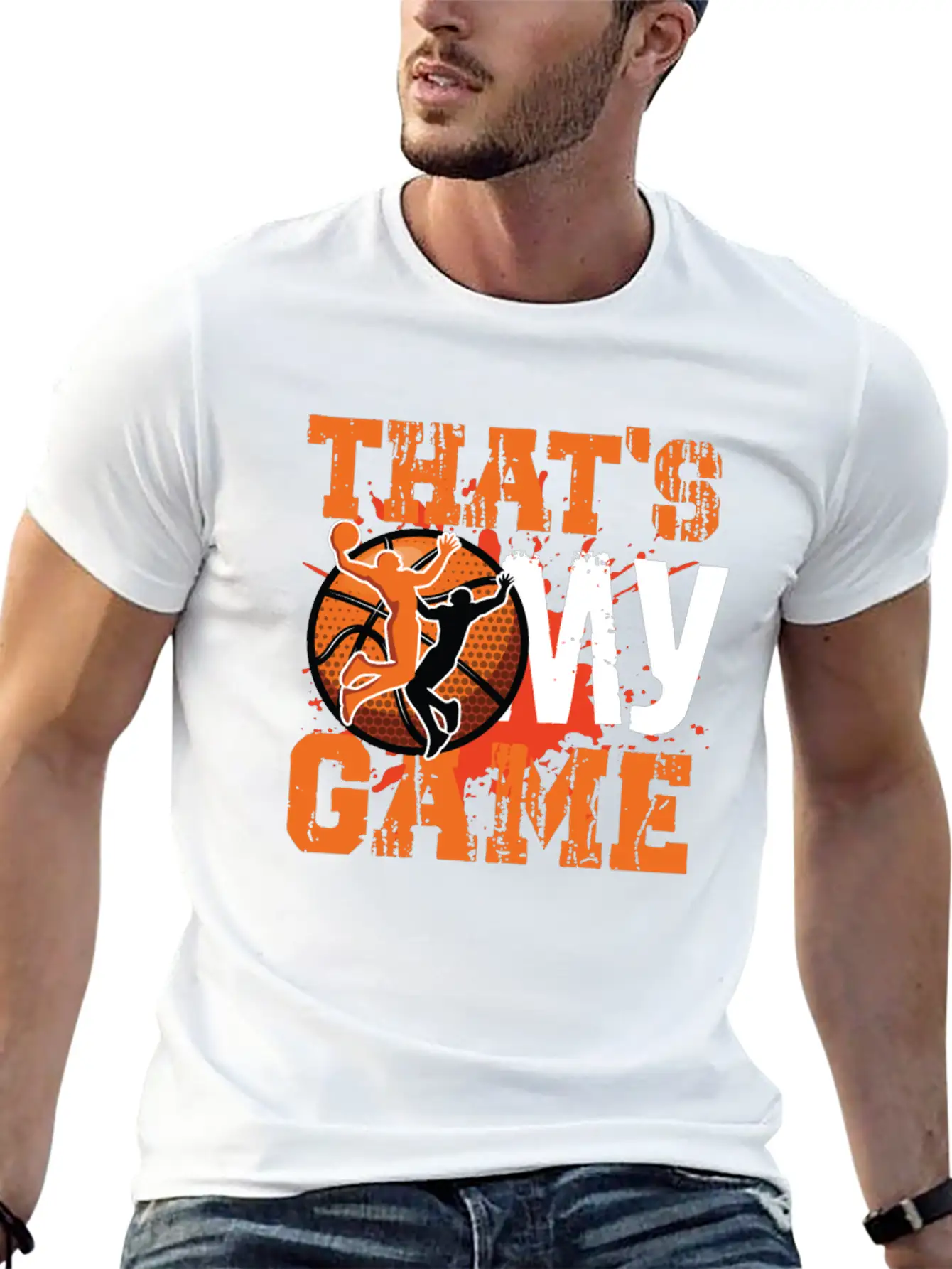 That S My Game Basketball Stylish Everyday T-Shirt – Unisex Basic Cotton Tee
