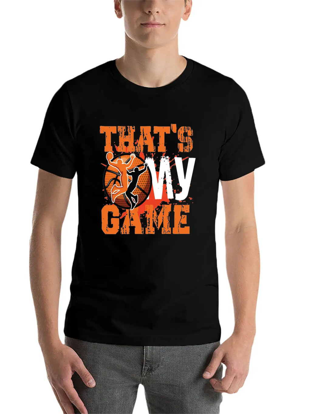 That S My Game Basketball Stylish Everyday T-Shirt – Unisex Basic Cotton Tee