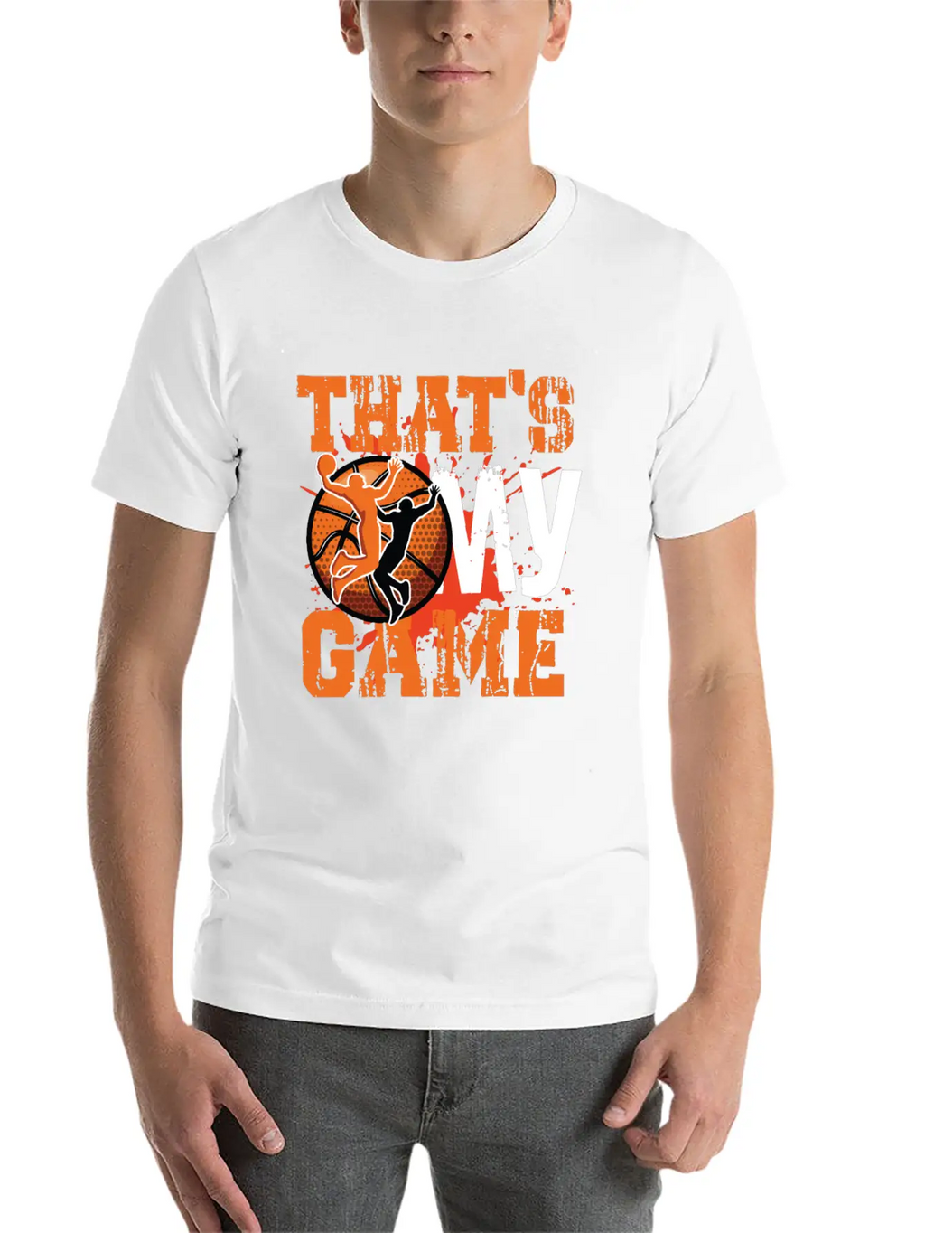 That S My Game Basketball Stylish Everyday T-Shirt – Unisex Basic Cotton Tee