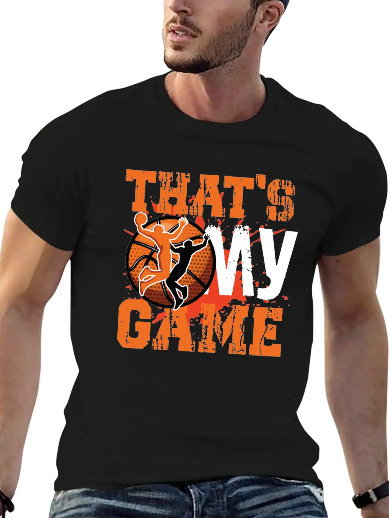 That S My Game Basketball Stylish Everyday T-Shirt – Unisex Basic Cotton Tee
