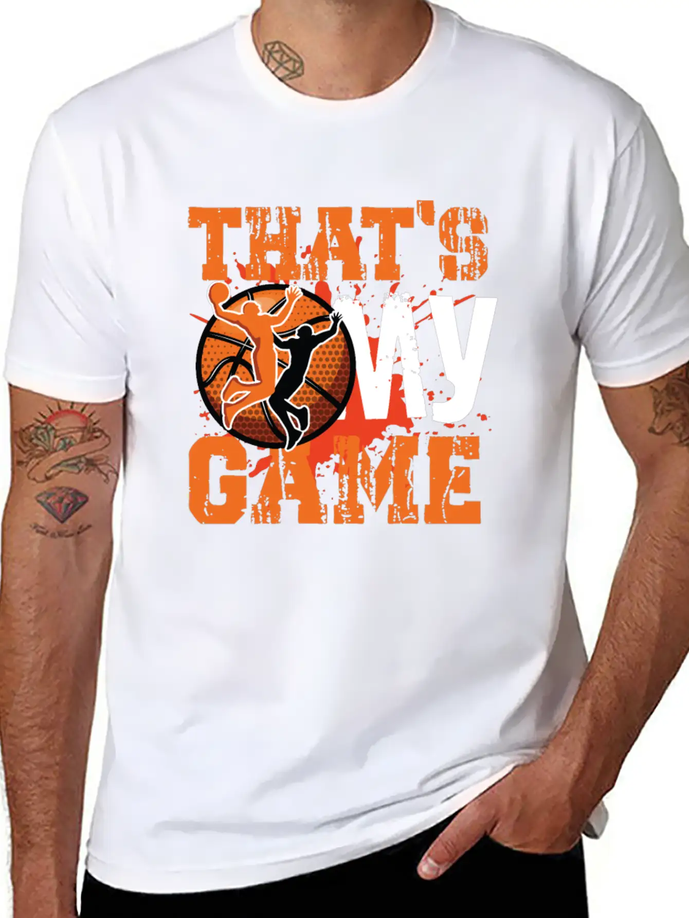 That S My Game Basketball Stylish Everyday T-Shirt – Unisex Basic Cotton Tee