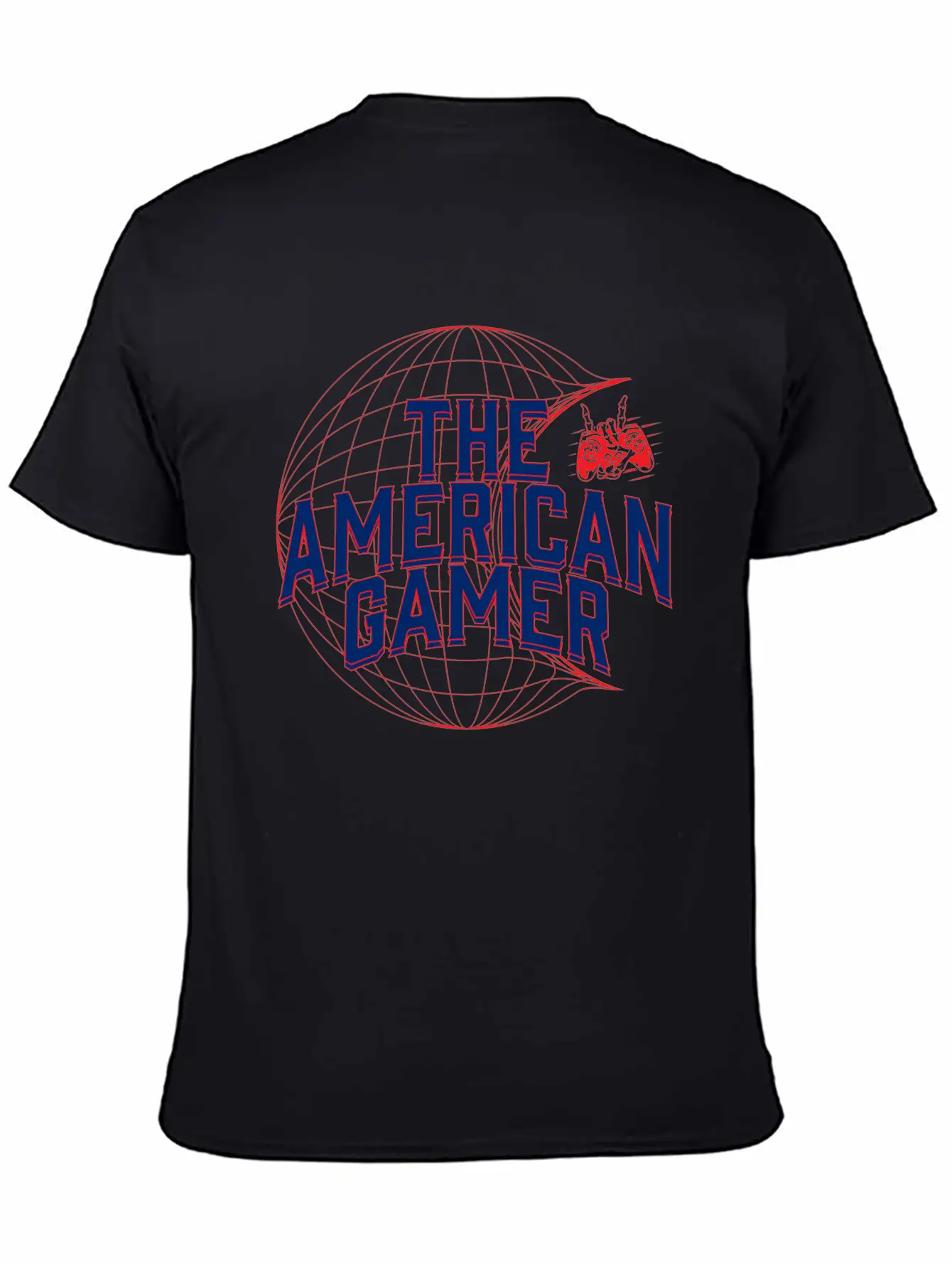 The American Gamer For Who Love To Play An Games Relaxed Everyday Tee – Lightweight And Durable Cotton