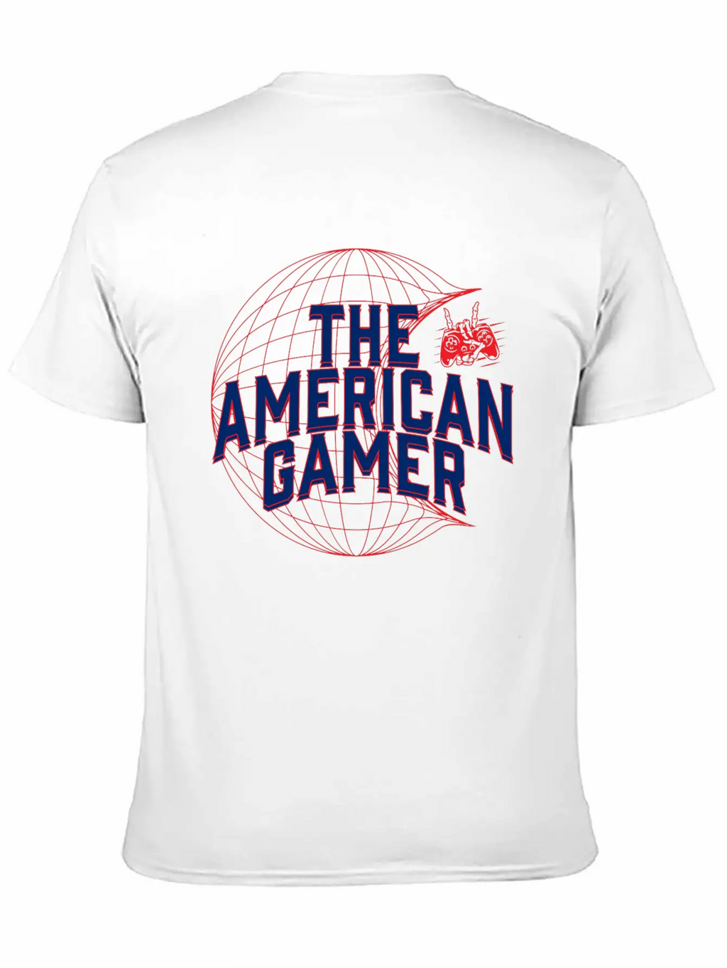 The American Gamer For Who Love To Play An Games Relaxed Everyday Tee – Lightweight And Durable Cotton