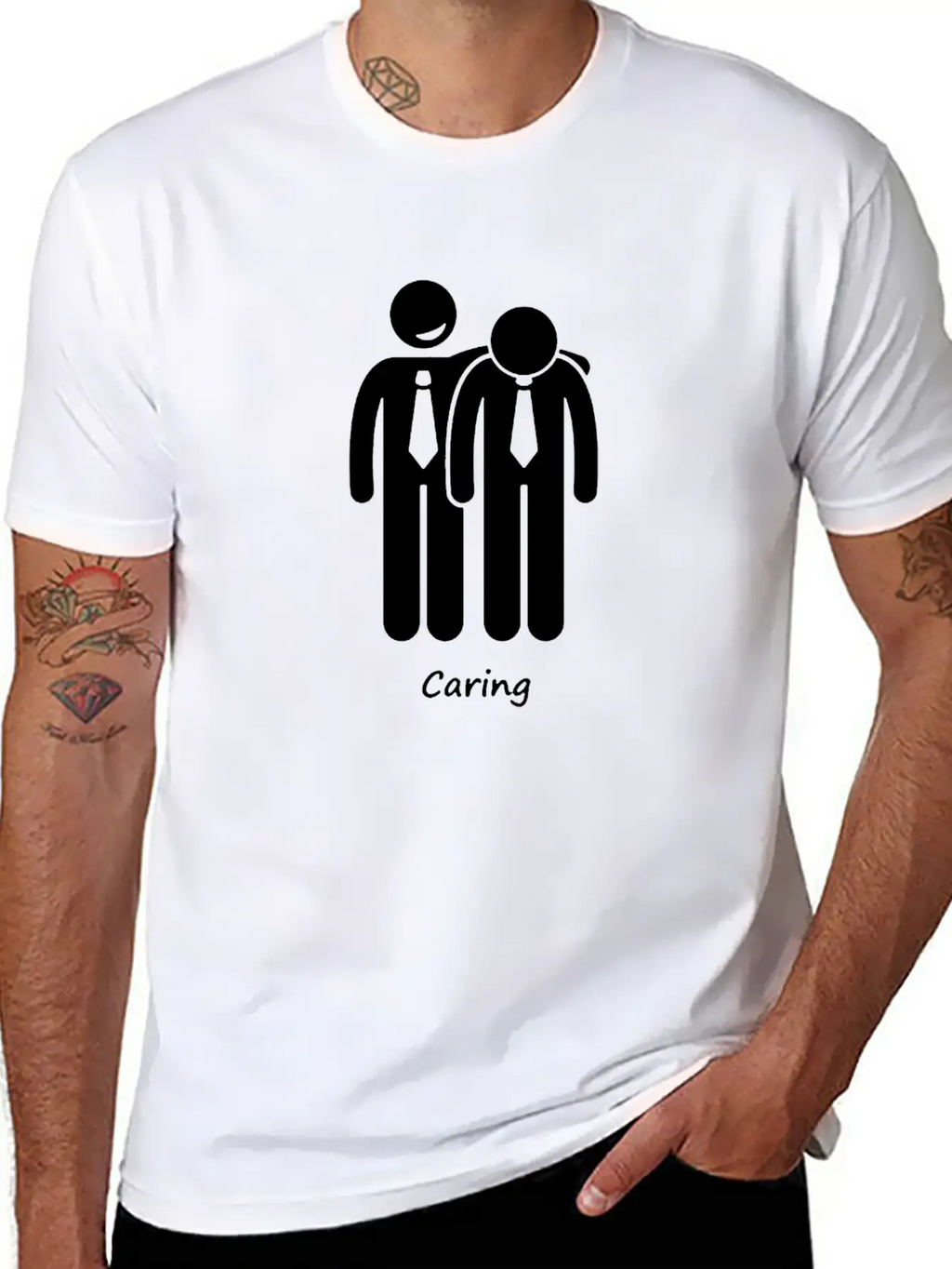 The Attitude Of A Caring Entrepreneur Unisex Casual T-Shirt – Clean Design For Daily Comfort