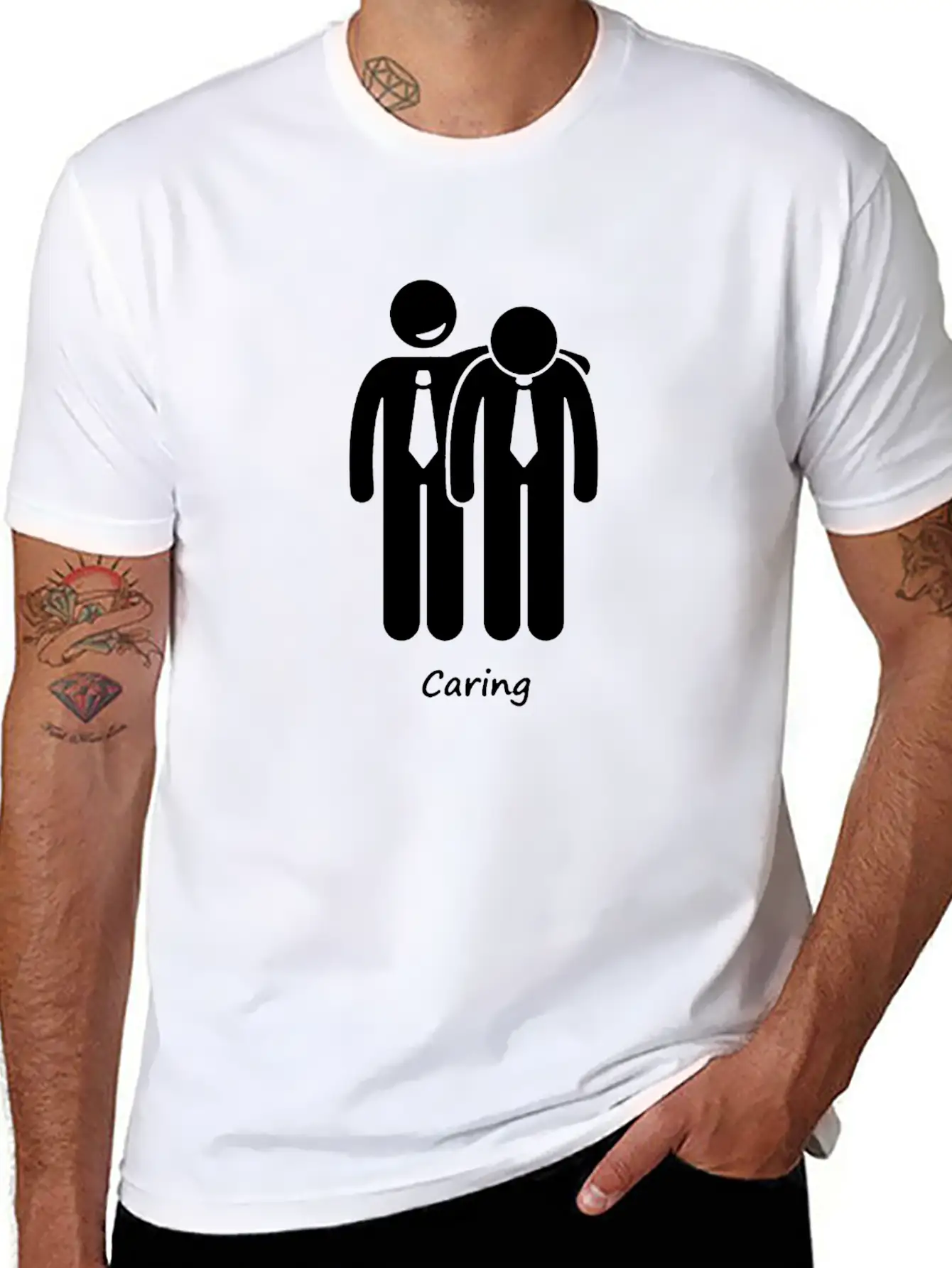 The Attitude Of A Caring Entrepreneur Unisex Casual T-Shirt – Clean Design For Daily Comfort