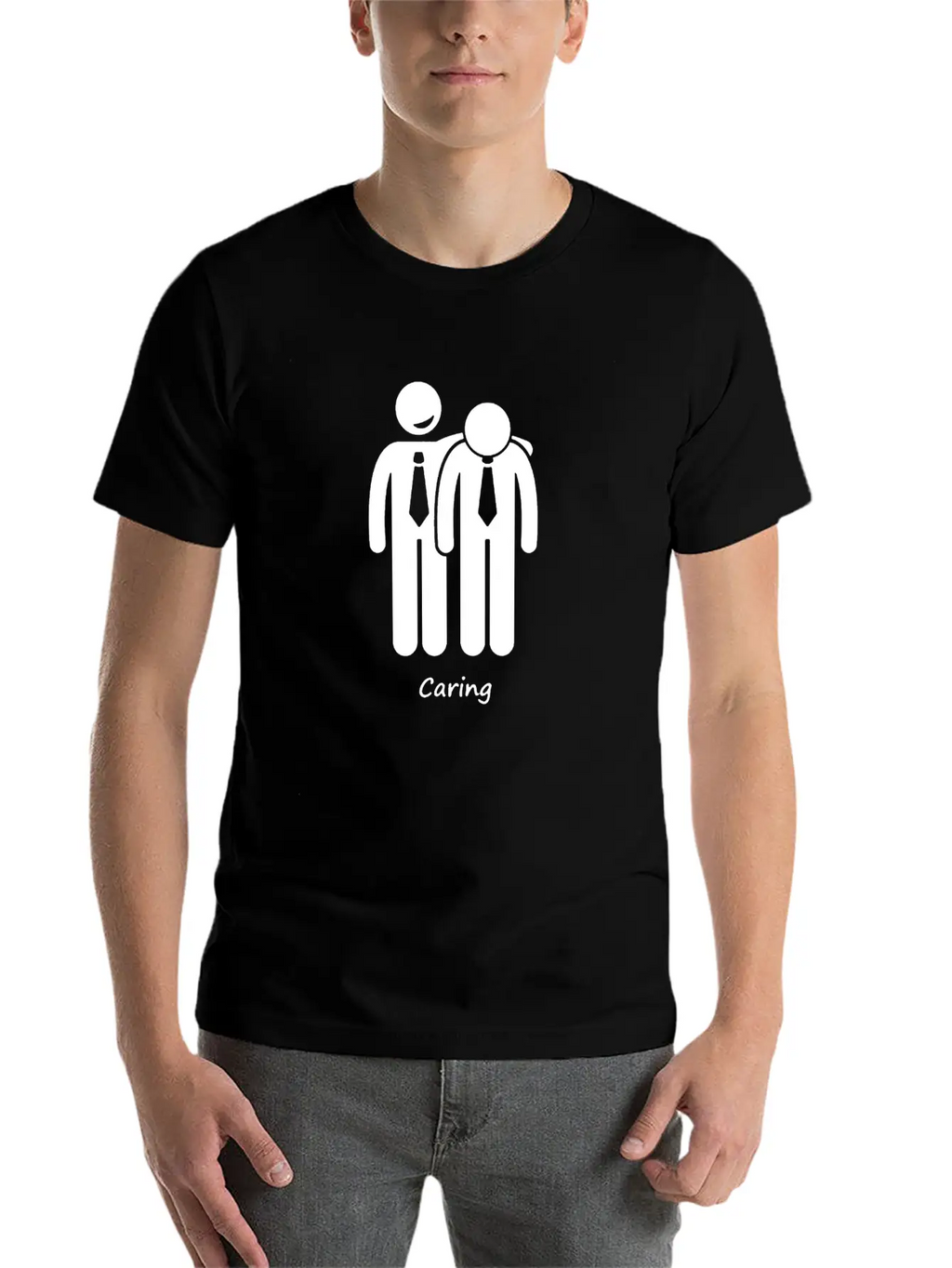The Attitude Of A Caring Entrepreneur Unisex Casual T-Shirt – Clean Design For Daily Comfort