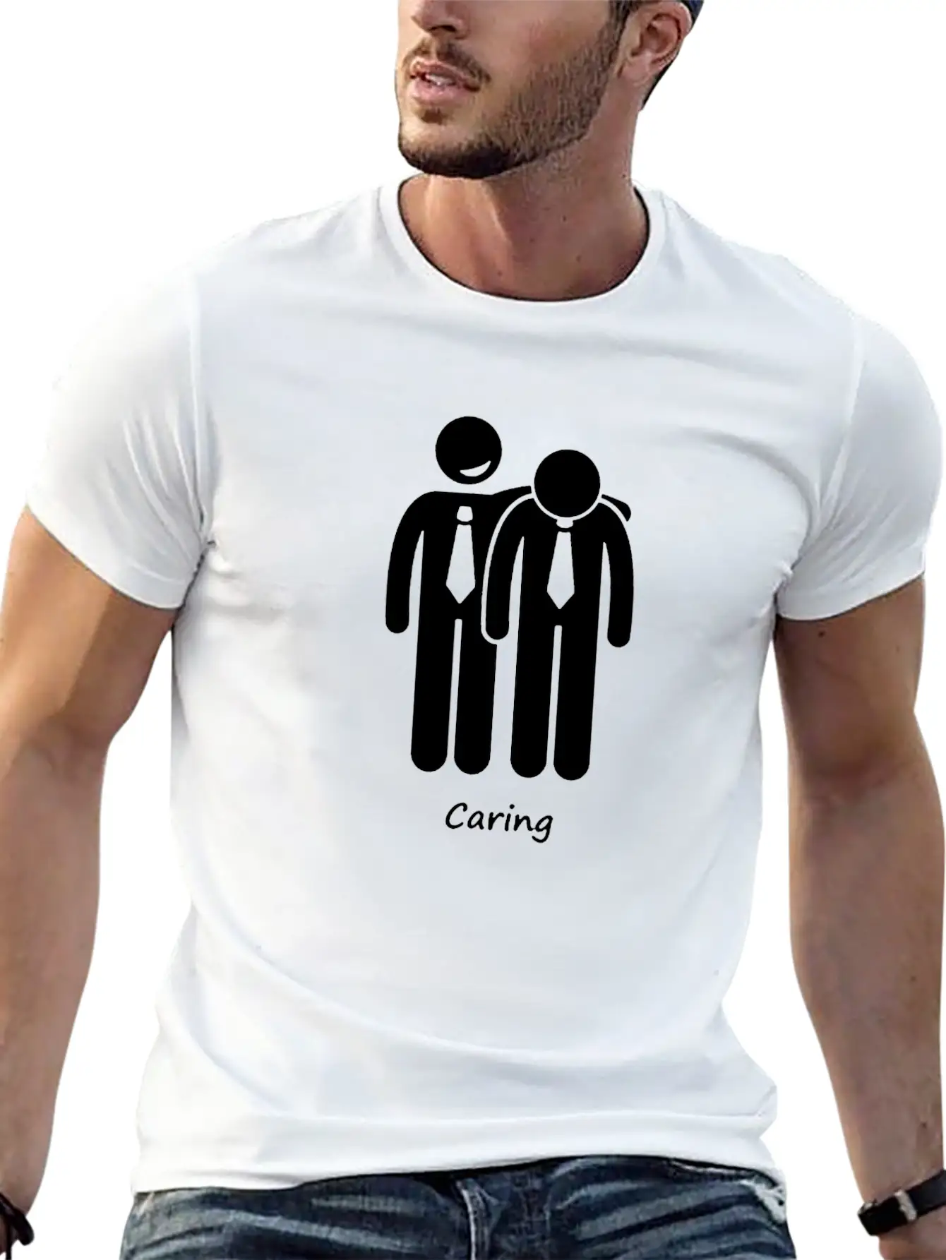 The Attitude Of A Caring Entrepreneur Unisex Casual T-Shirt – Clean Design For Daily Comfort