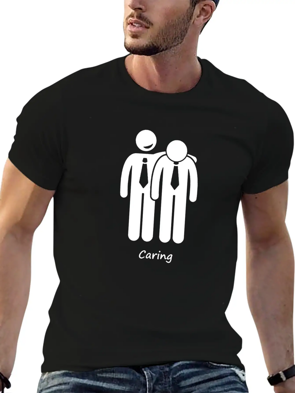 The Attitude Of A Caring Entrepreneur Unisex Casual T-Shirt – Clean Design For Daily Comfort