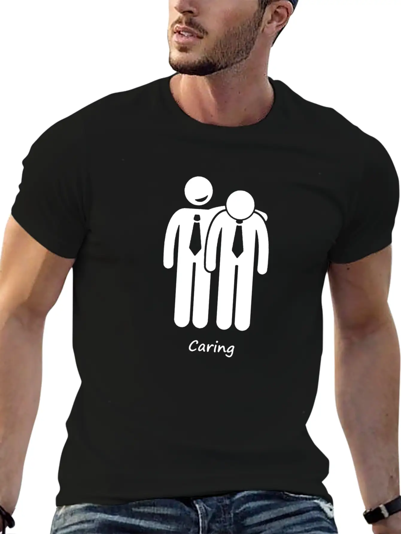 The Attitude Of A Caring Entrepreneur Unisex Casual T-Shirt – Clean Design For Daily Comfort