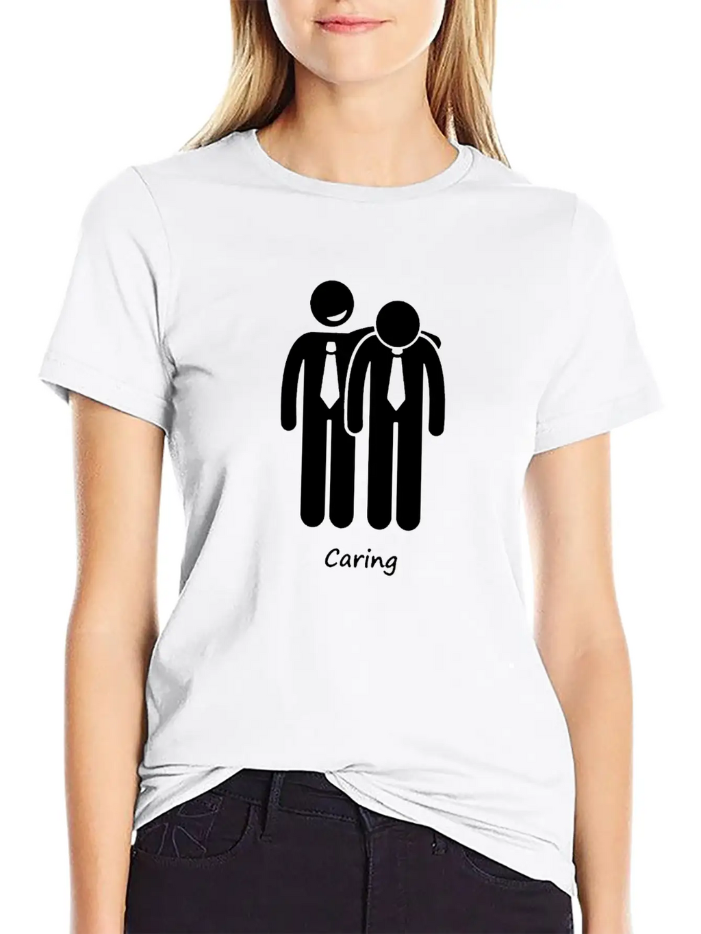 The Attitude Of A Caring Entrepreneur Unisex Casual T-Shirt – Clean Design For Daily Comfort