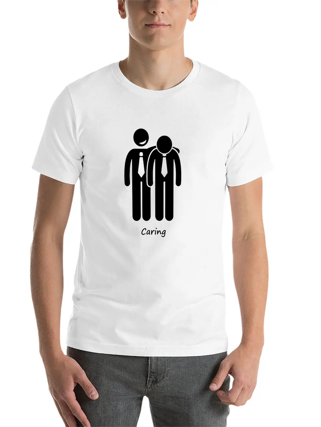 The Attitude Of A Caring Entrepreneur Unisex Casual T-Shirt – Clean Design For Daily Comfort