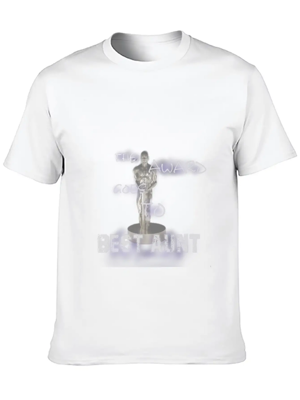 The Award Goes To Best Aunt Breathable Soft Cotton T-Shirt – Timeless Casual Look