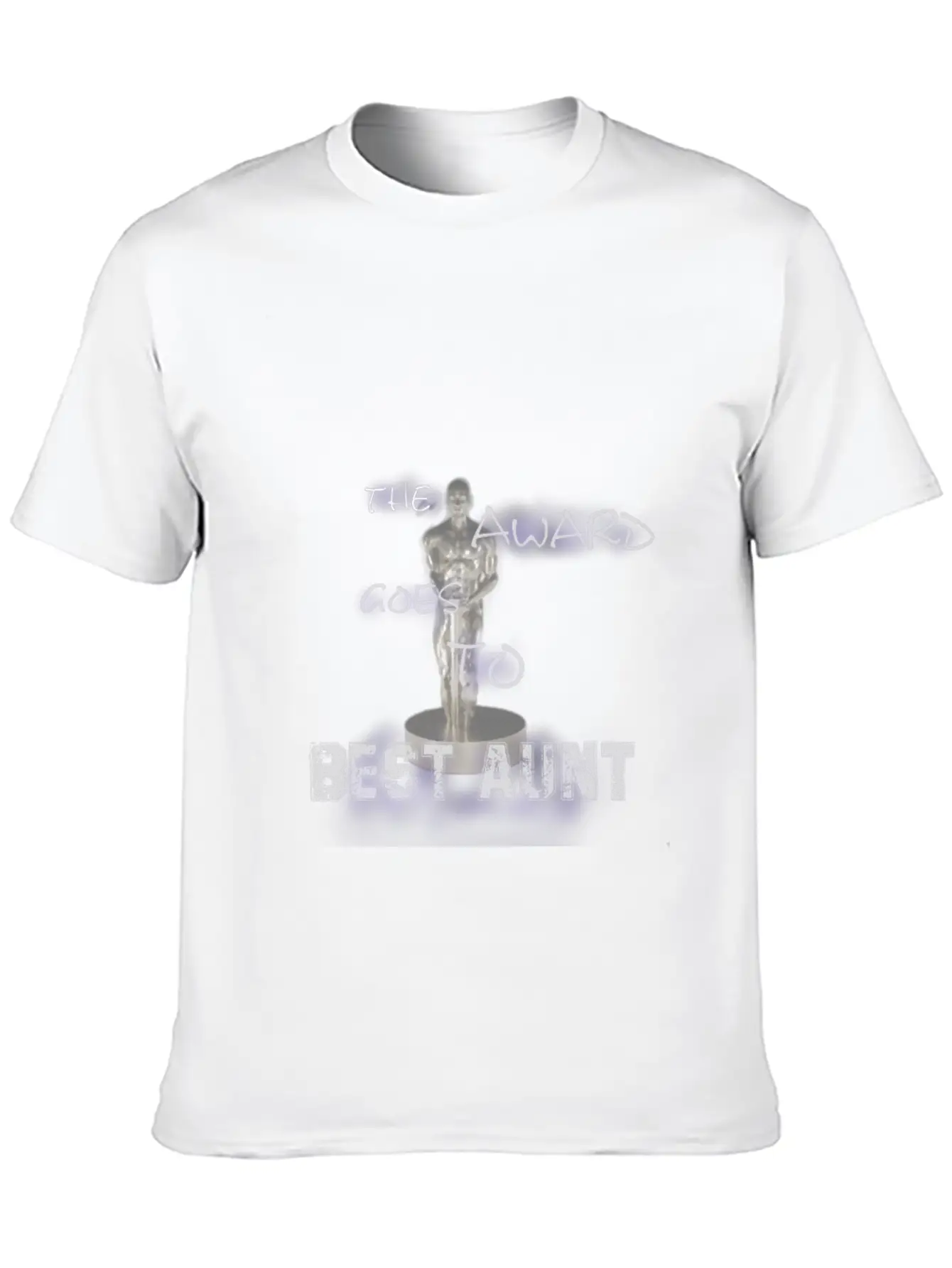 The Award Goes To Best Aunt Breathable Soft Cotton T-Shirt – Timeless Casual Look