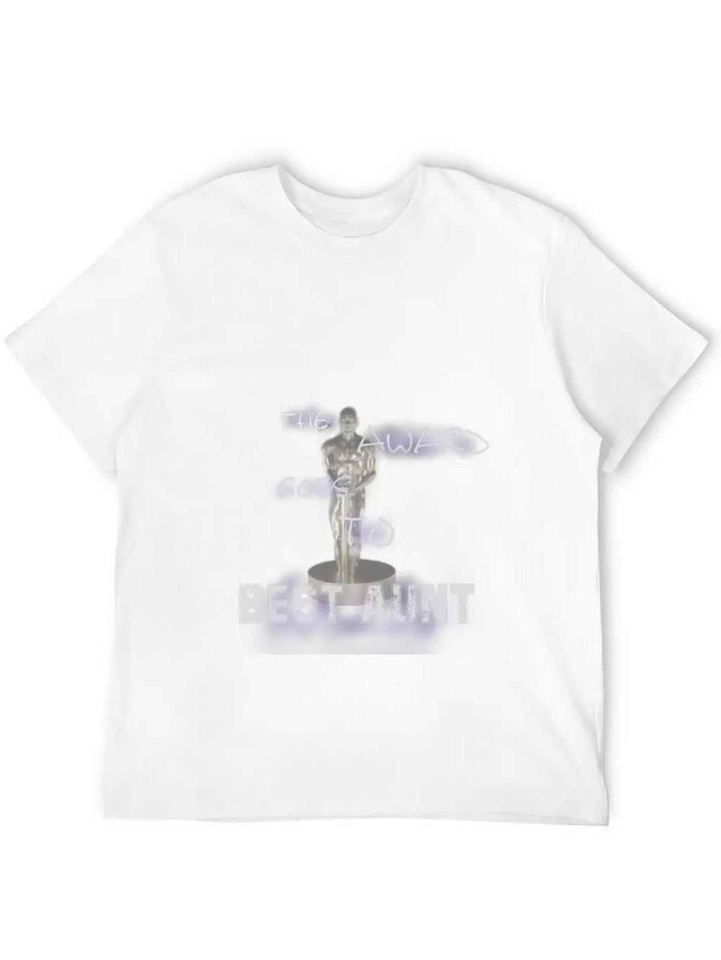 The Award Goes To Best Aunt Breathable Soft Cotton T-Shirt – Timeless Casual Look