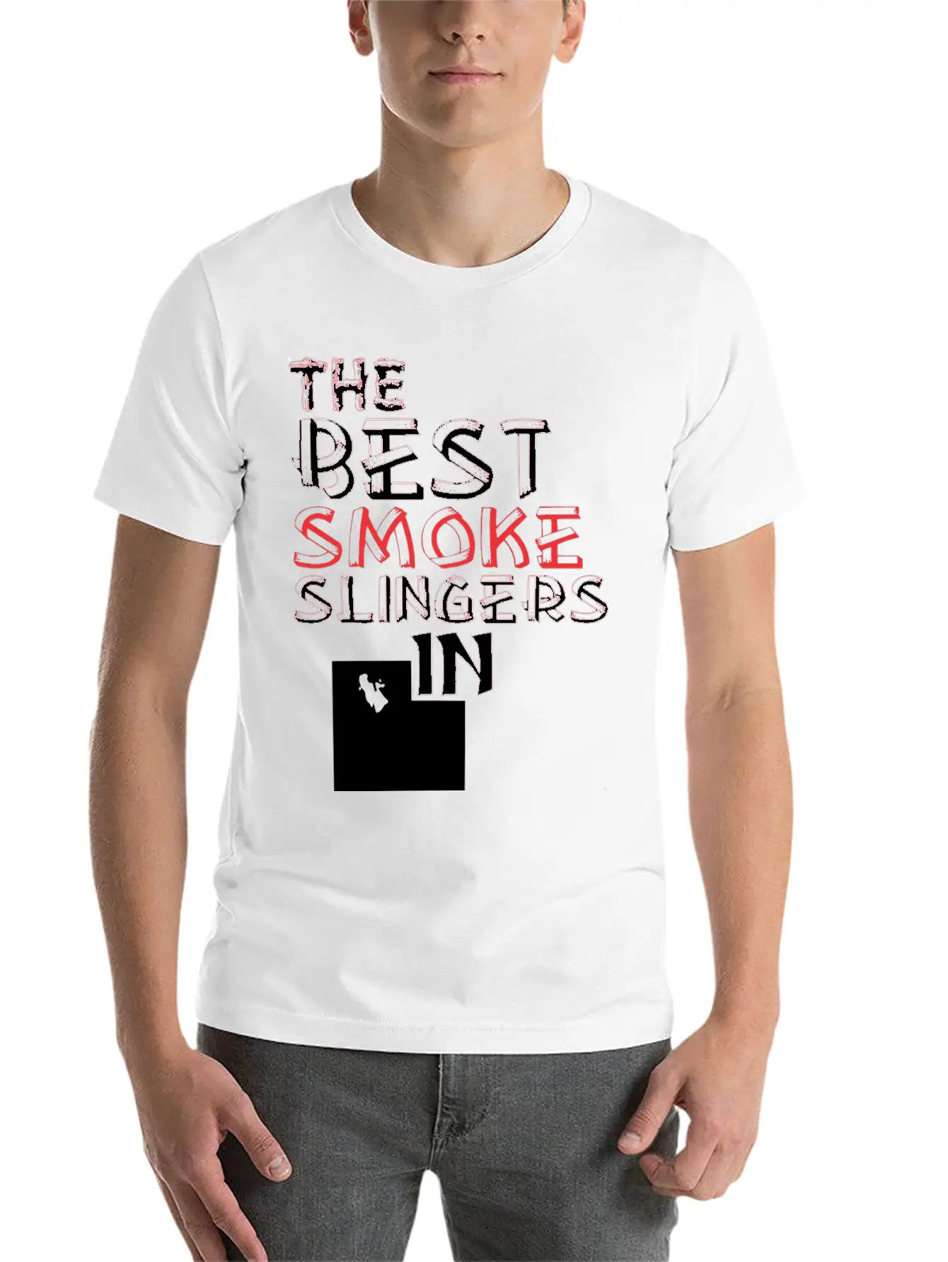 The Best Smoke Slingers In Utah Barbecue Timeless Short Sleeve Tee – Comfy And Minimalist Design