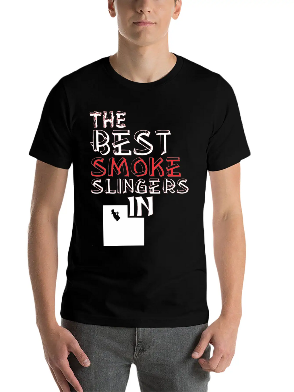 The Best Smoke Slingers In Utah Barbecue Timeless Short Sleeve Tee – Comfy And Minimalist Design