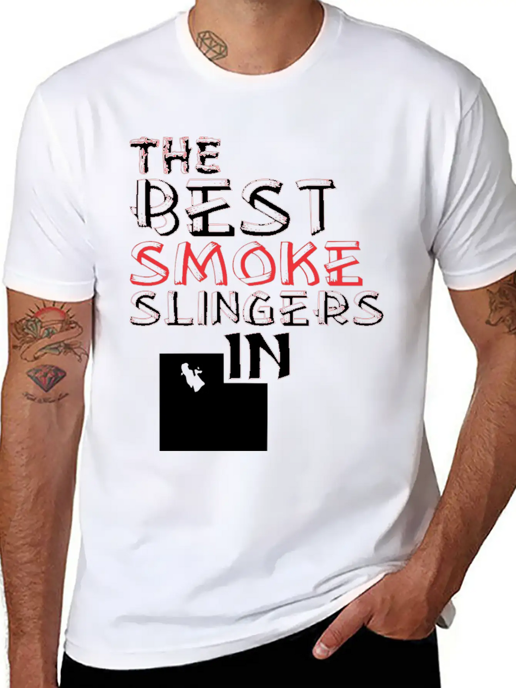 The Best Smoke Slingers In Utah Barbecue Timeless Short Sleeve Tee – Comfy And Minimalist Design