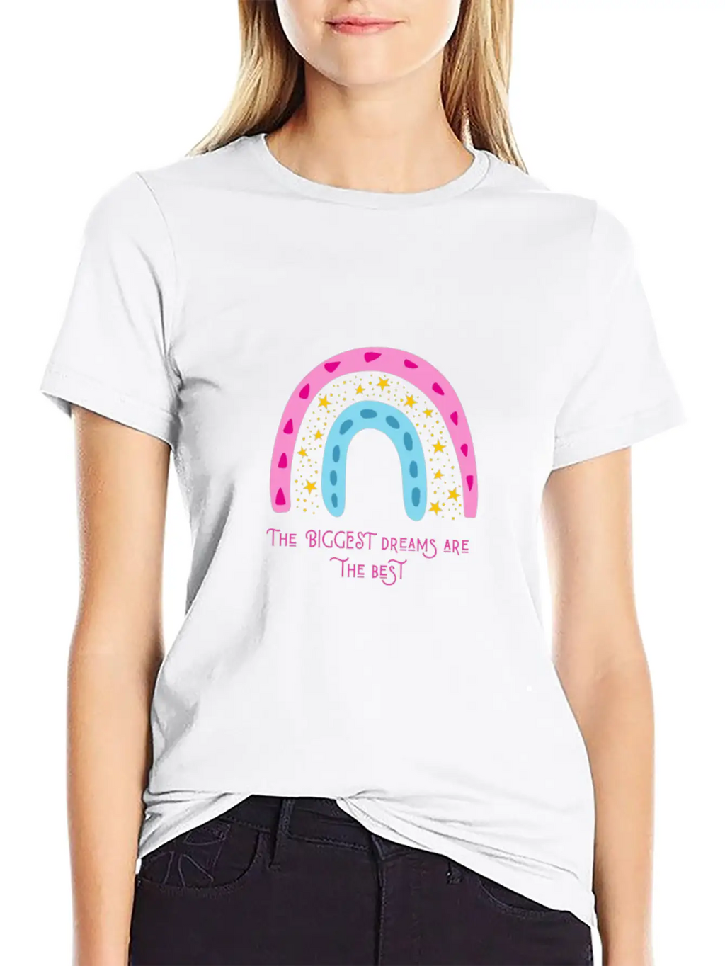 The Biggest Dreams Are The Best Breathable Soft Cotton T-Shirt – Timeless Casual Look