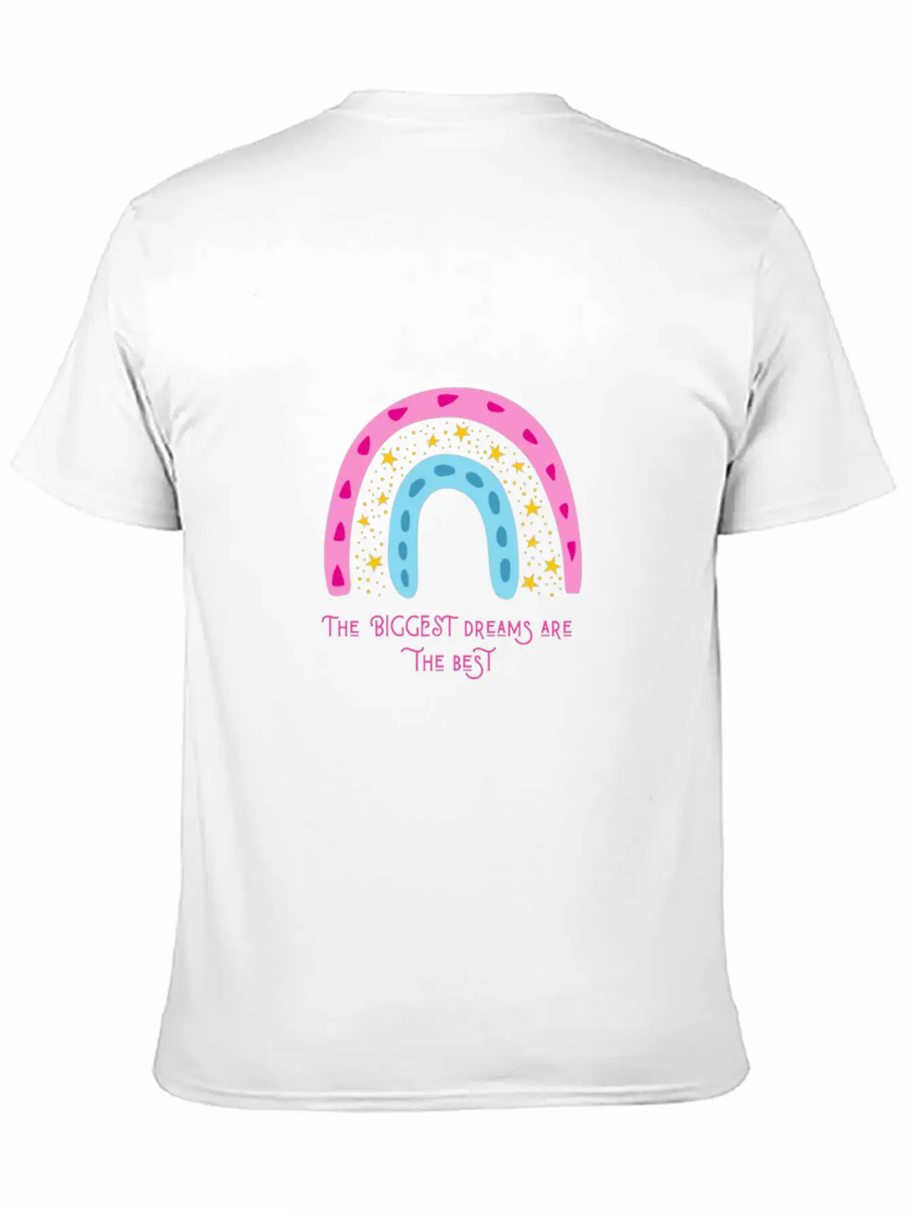 The Biggest Dreams Are The Best Breathable Soft Cotton T-Shirt – Timeless Casual Look