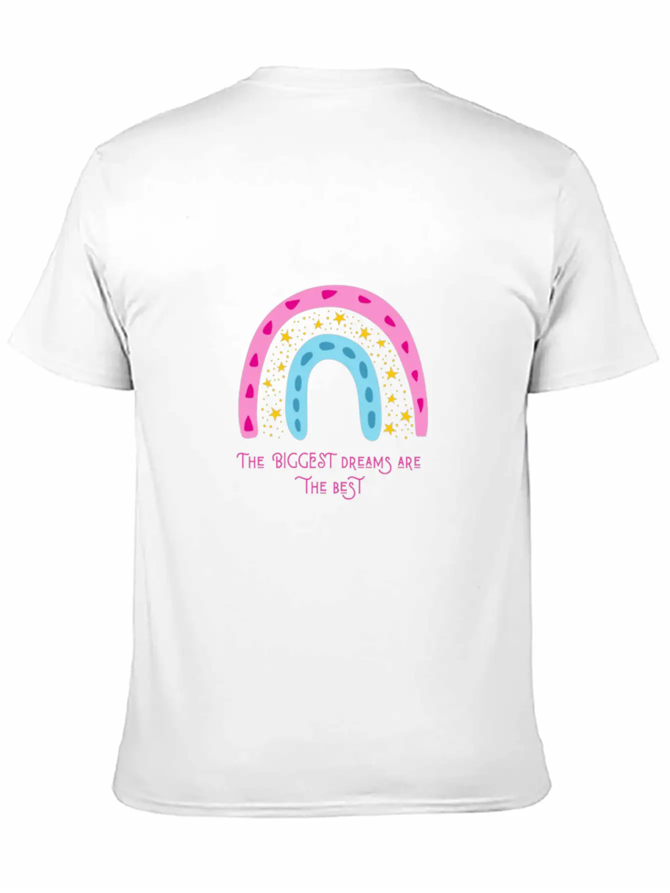 The Biggest Dreams Are The Best Breathable Soft Cotton T-Shirt – Timeless Casual Look