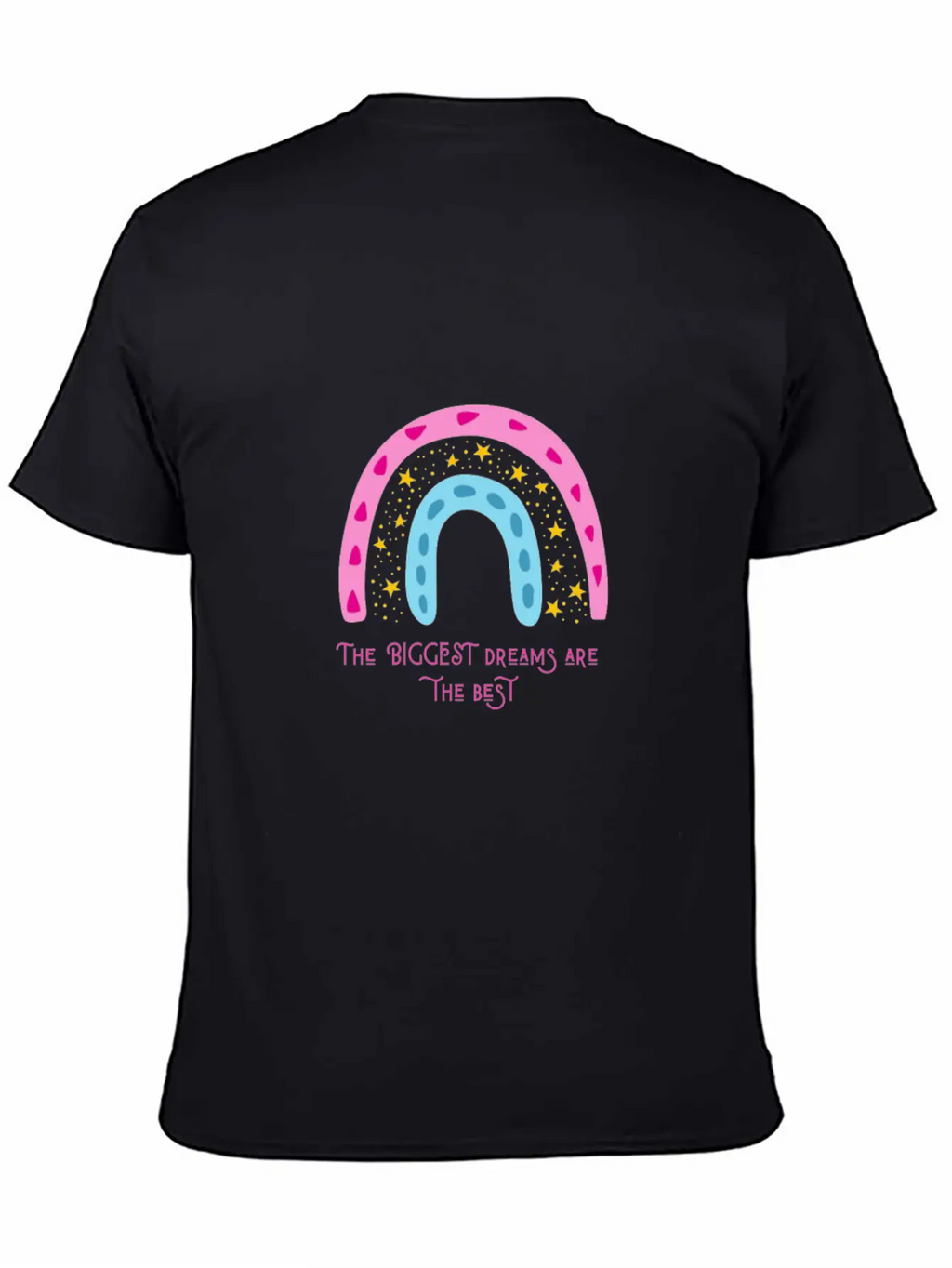 The Biggest Dreams Are The Best Breathable Soft Cotton T-Shirt – Timeless Casual Look