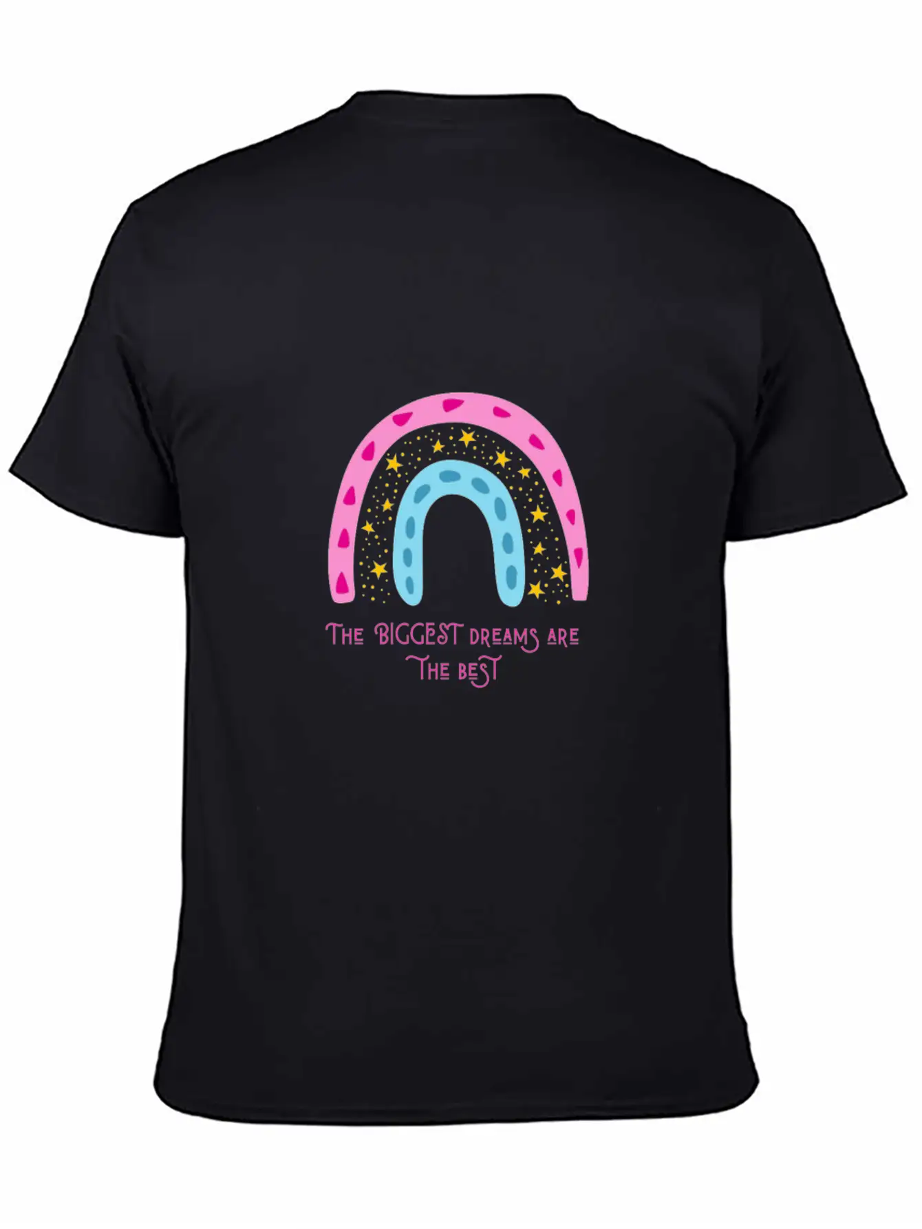 The Biggest Dreams Are The Best Breathable Soft Cotton T-Shirt – Timeless Casual Look