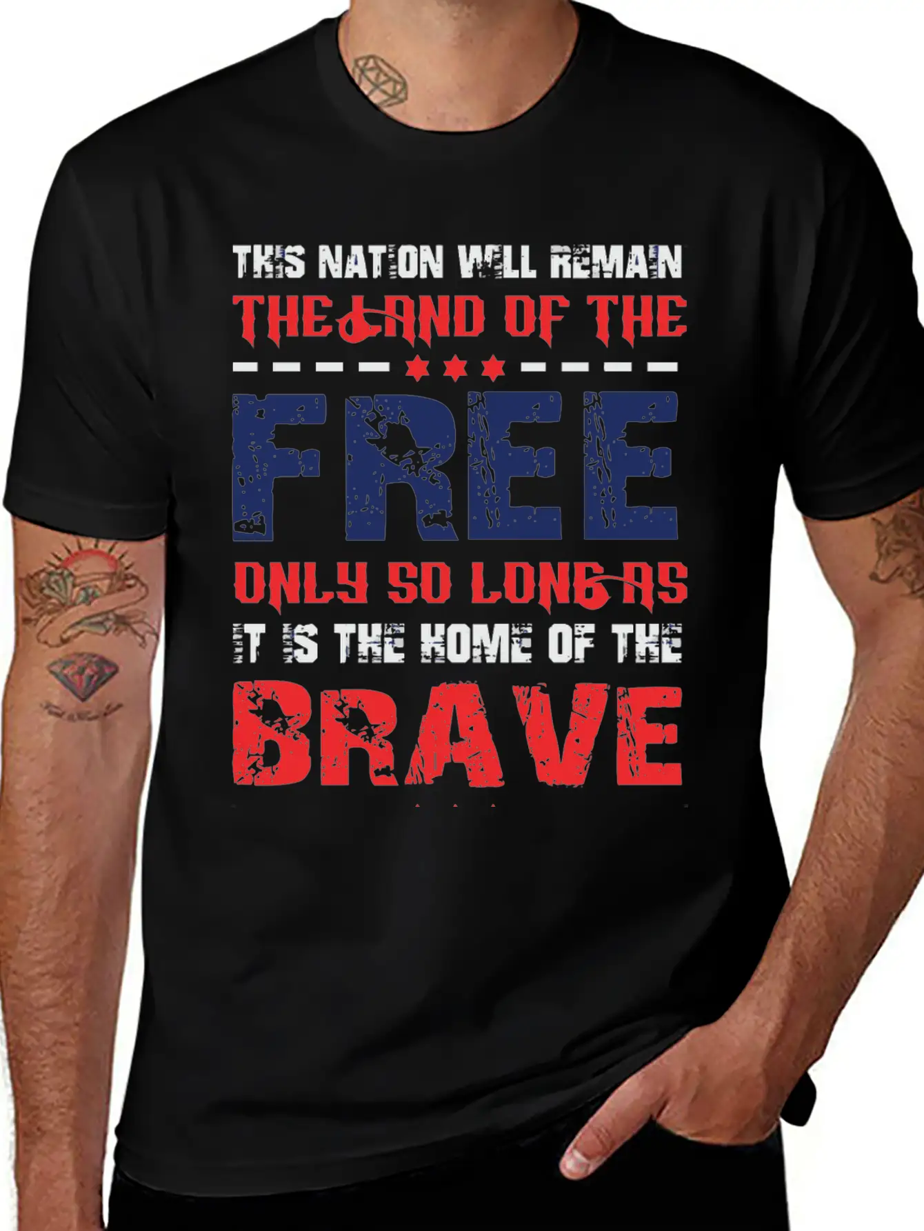 The Brave Nation Classic Cotton Tee – Unisex Comfort For Any Season