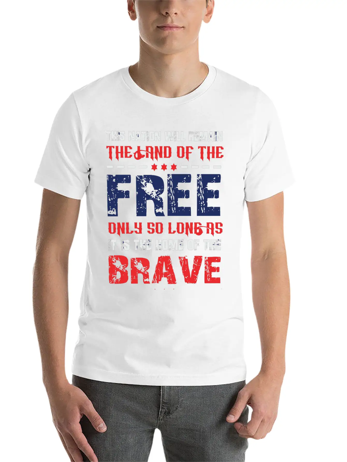 The Brave Nation Classic Cotton Tee – Unisex Comfort For Any Season
