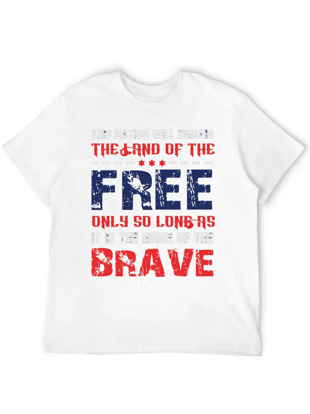 The Brave Nation Classic Cotton Tee – Unisex Comfort For Any Season