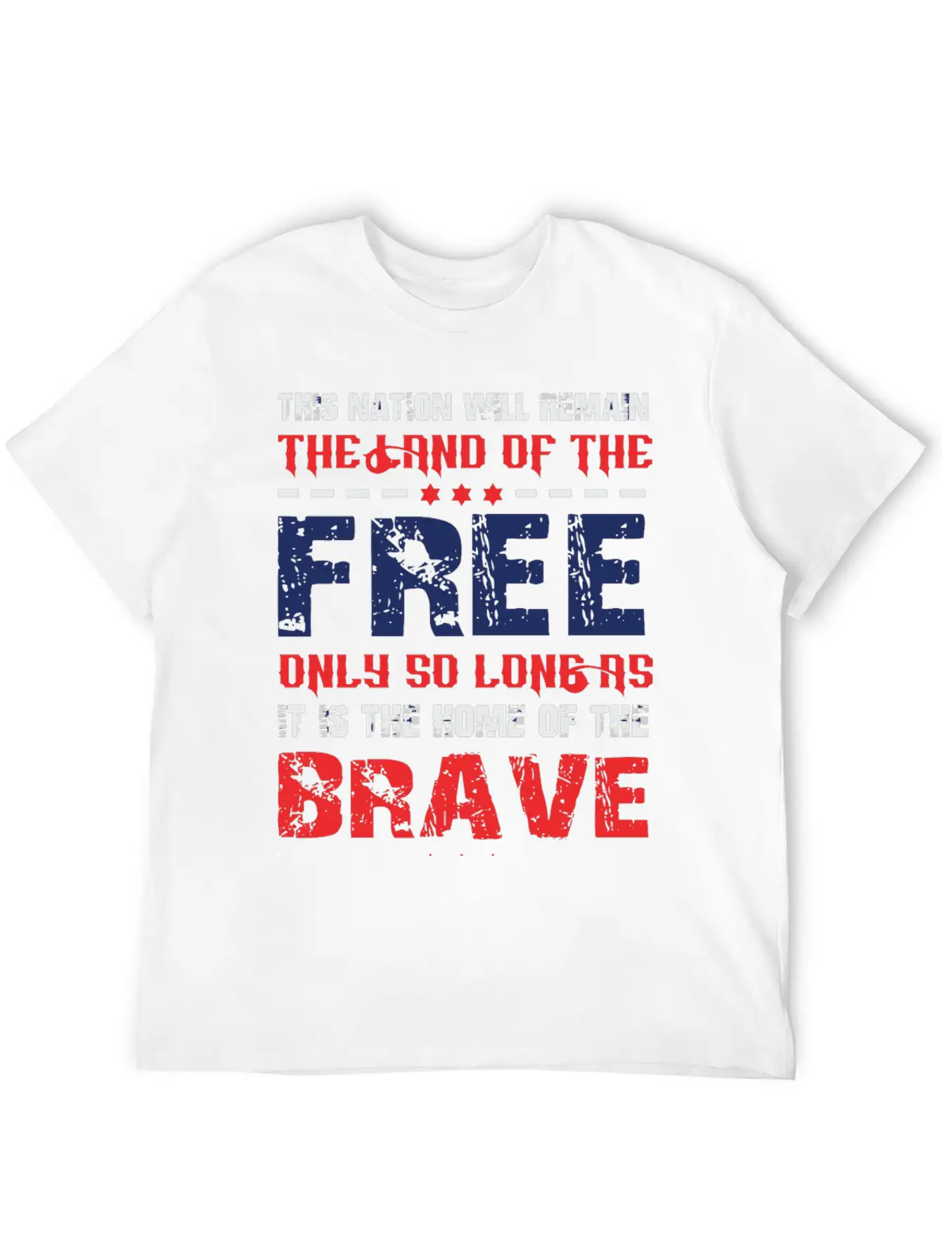 The Brave Nation Classic Cotton Tee – Unisex Comfort For Any Season